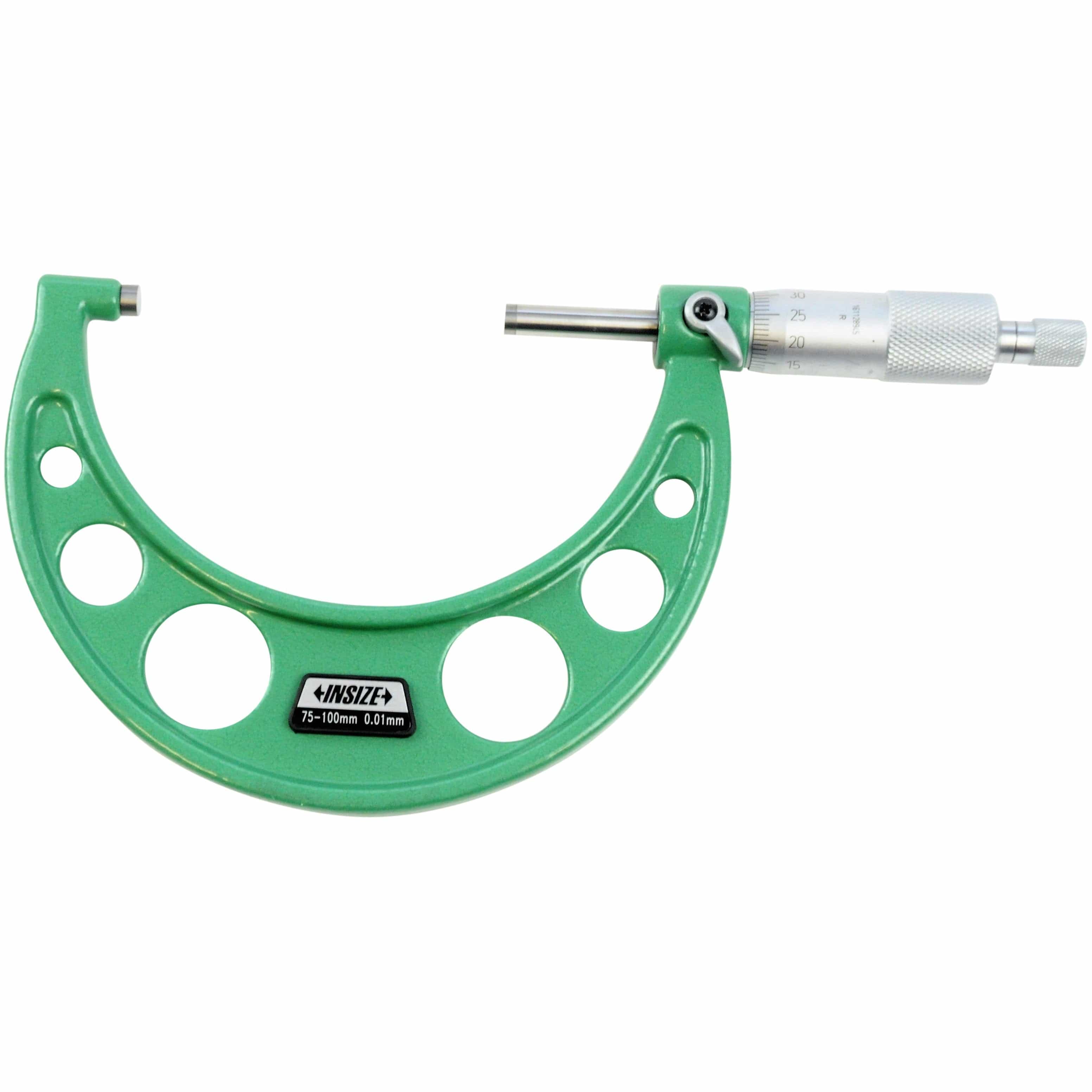 INSIZE Measuring Equipment Insize Metric Outside Micrometer Set 0-100mm Range Series 3203-1004A