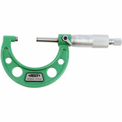 INSIZE Measuring Equipment Insize Metric Outside Micrometer Set 0-100mm Range Series 3203-1004A