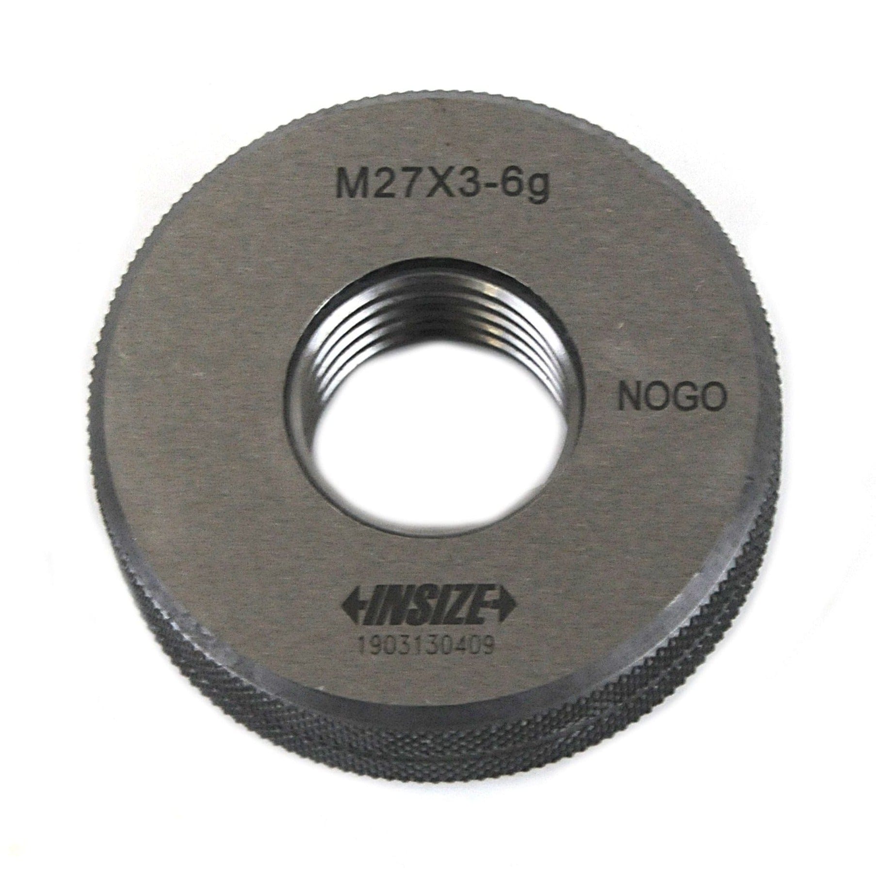 INSIZE Measuring Equipment Insize NOGO Thread Ring Gauge M27X3 Series 4120-27N
