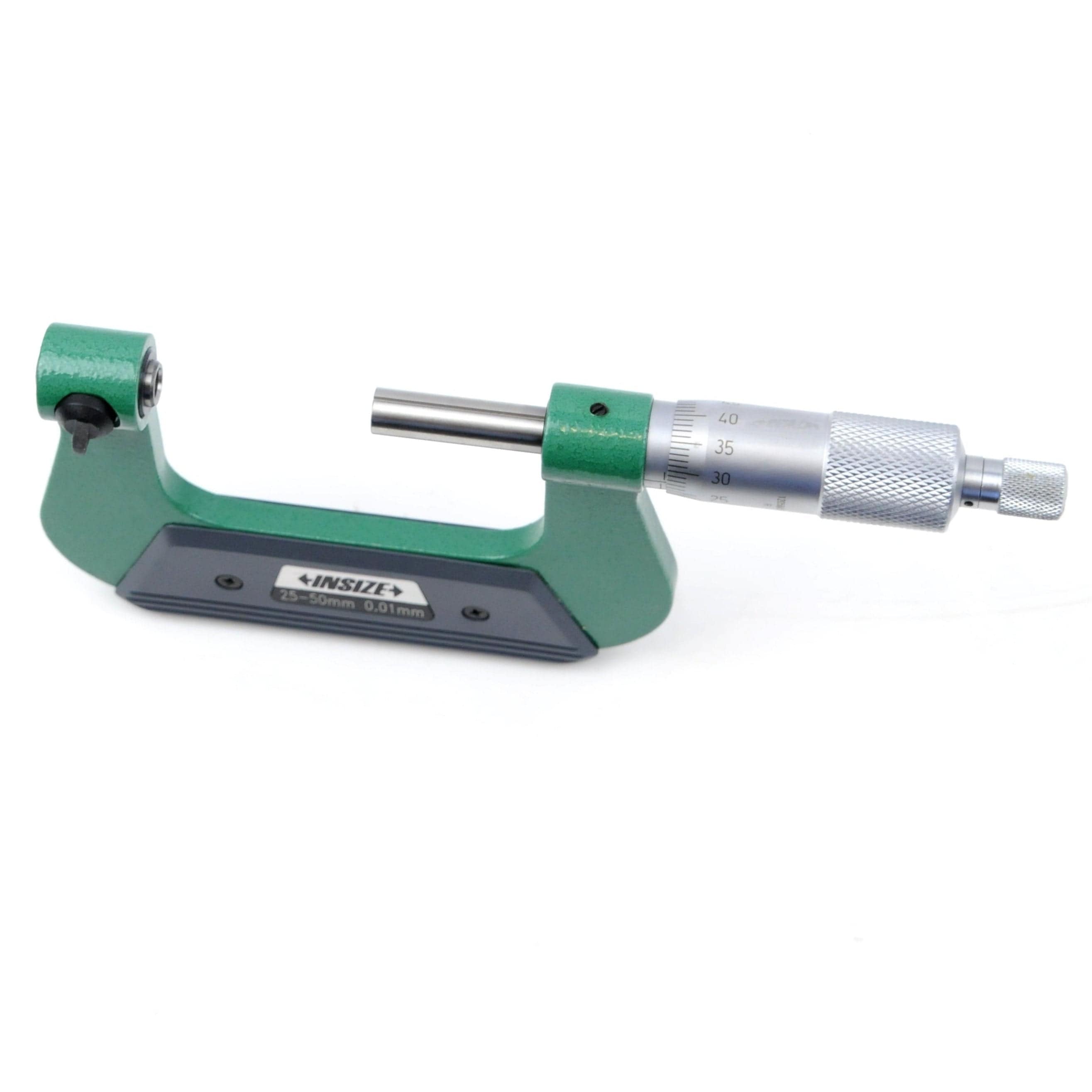 INSIZE Measuring Equipment Insize Non-Rotating Micrometer with Anvil/spindle tips 25-50mm Range Series 3280-50A