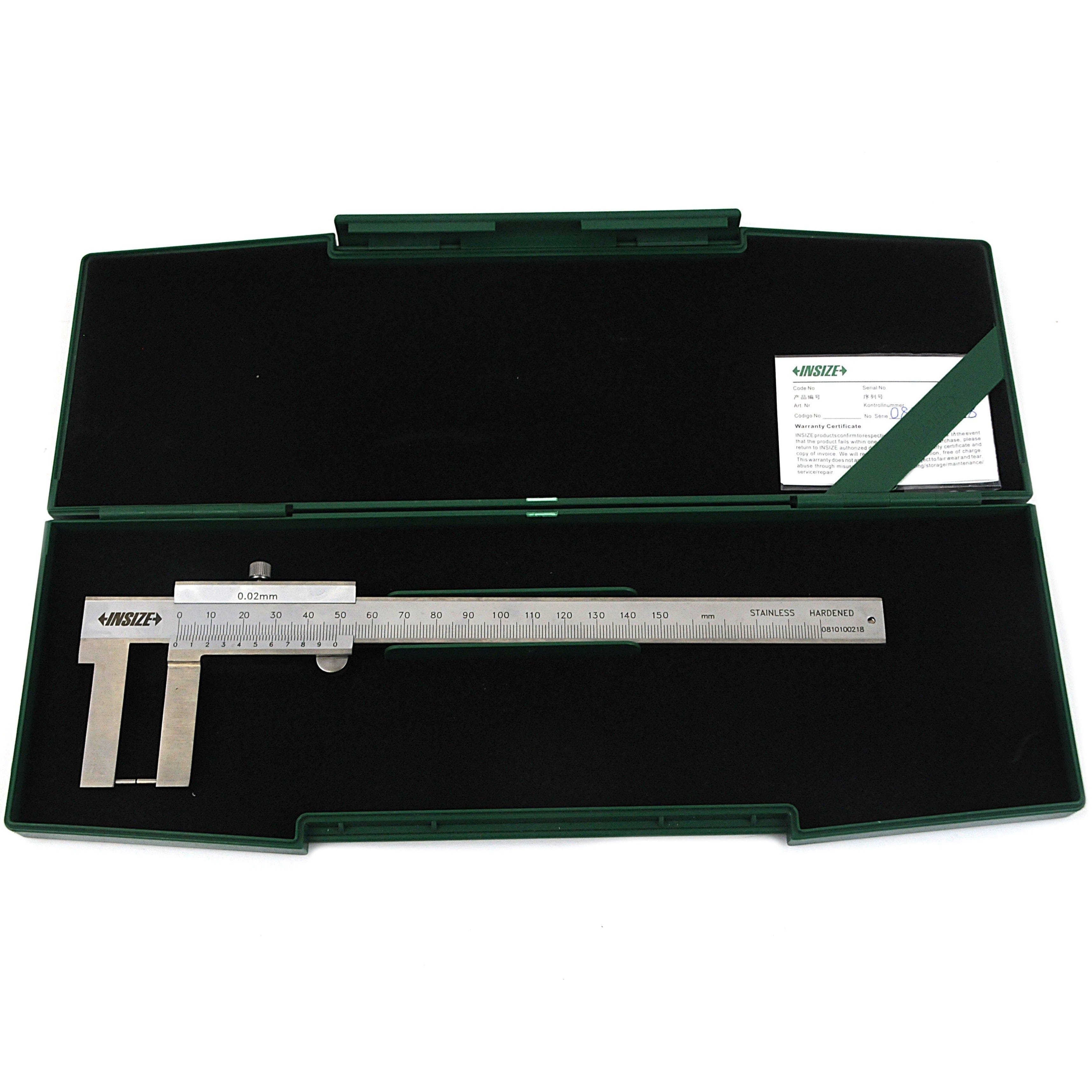 INSIZE Measuring Equipment Insize Outside Point Vernier Caliper 0-150mm Range Series 1285-1501