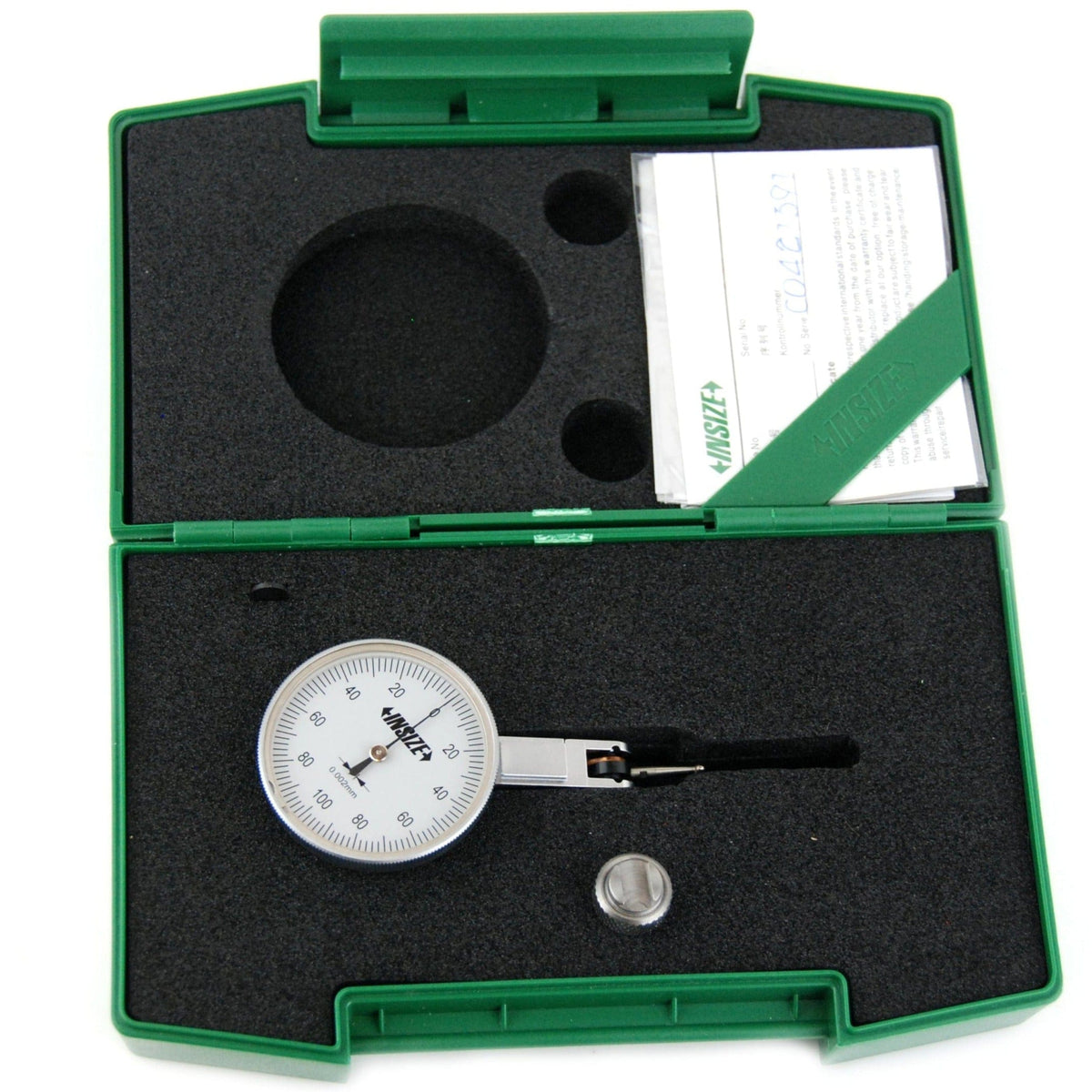 INSIZE Measuring Equipment Insize Precision Dial Indicator 0.2mm Range Series 2880-02