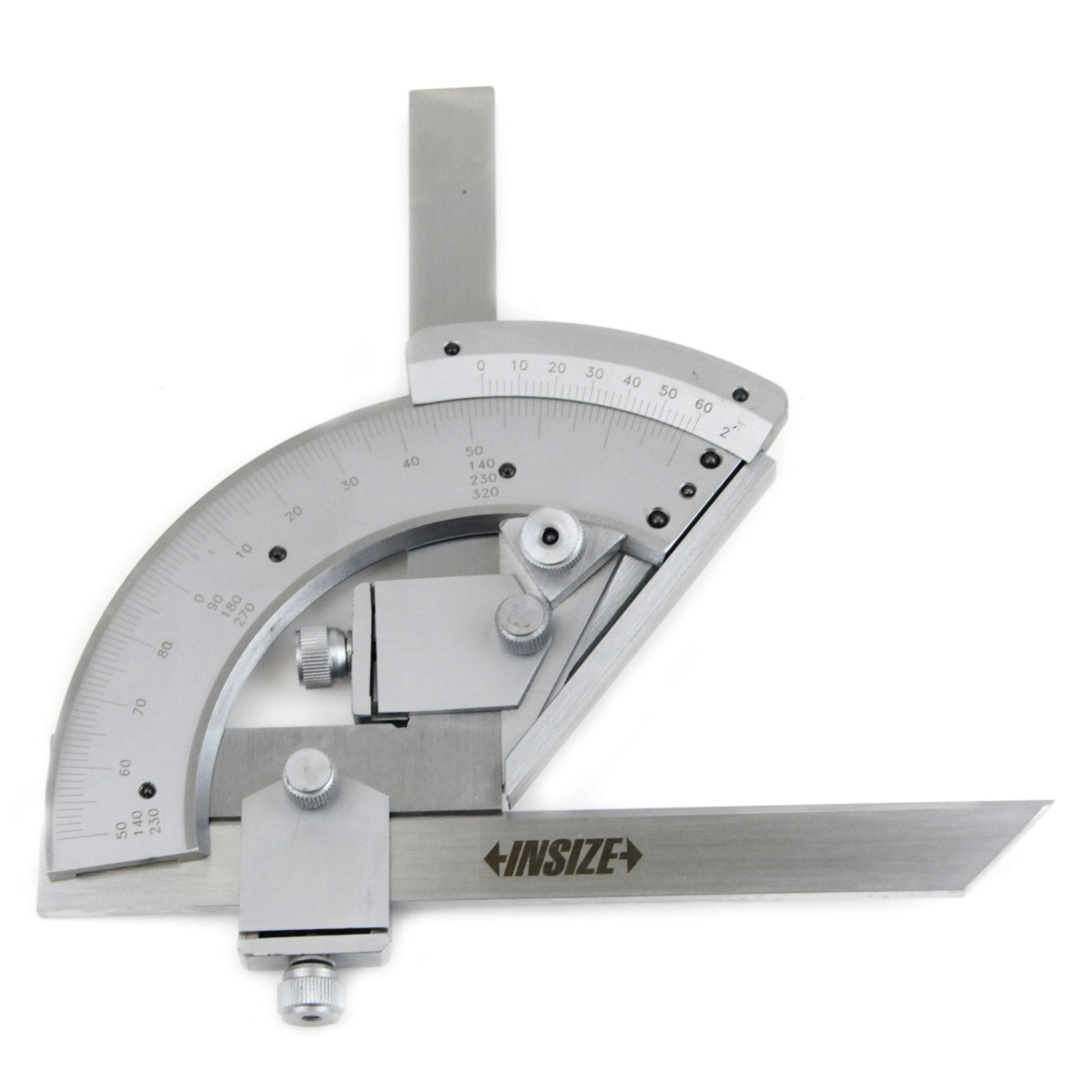 INSIZE Measuring Equipment Insize Protractor 0-320° Range Series 2374-320