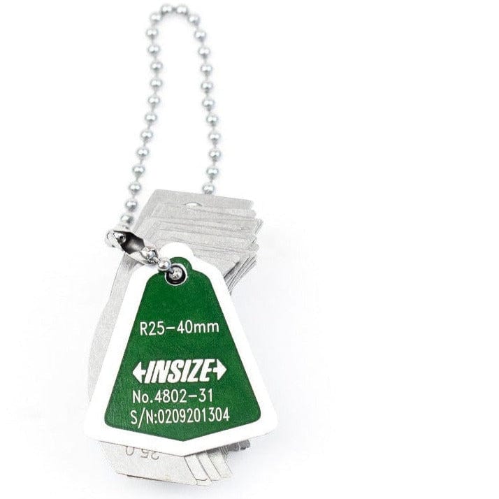 INSIZE Measuring Equipment Insize Radius Gauge 25-40mm Range Series 4802-31