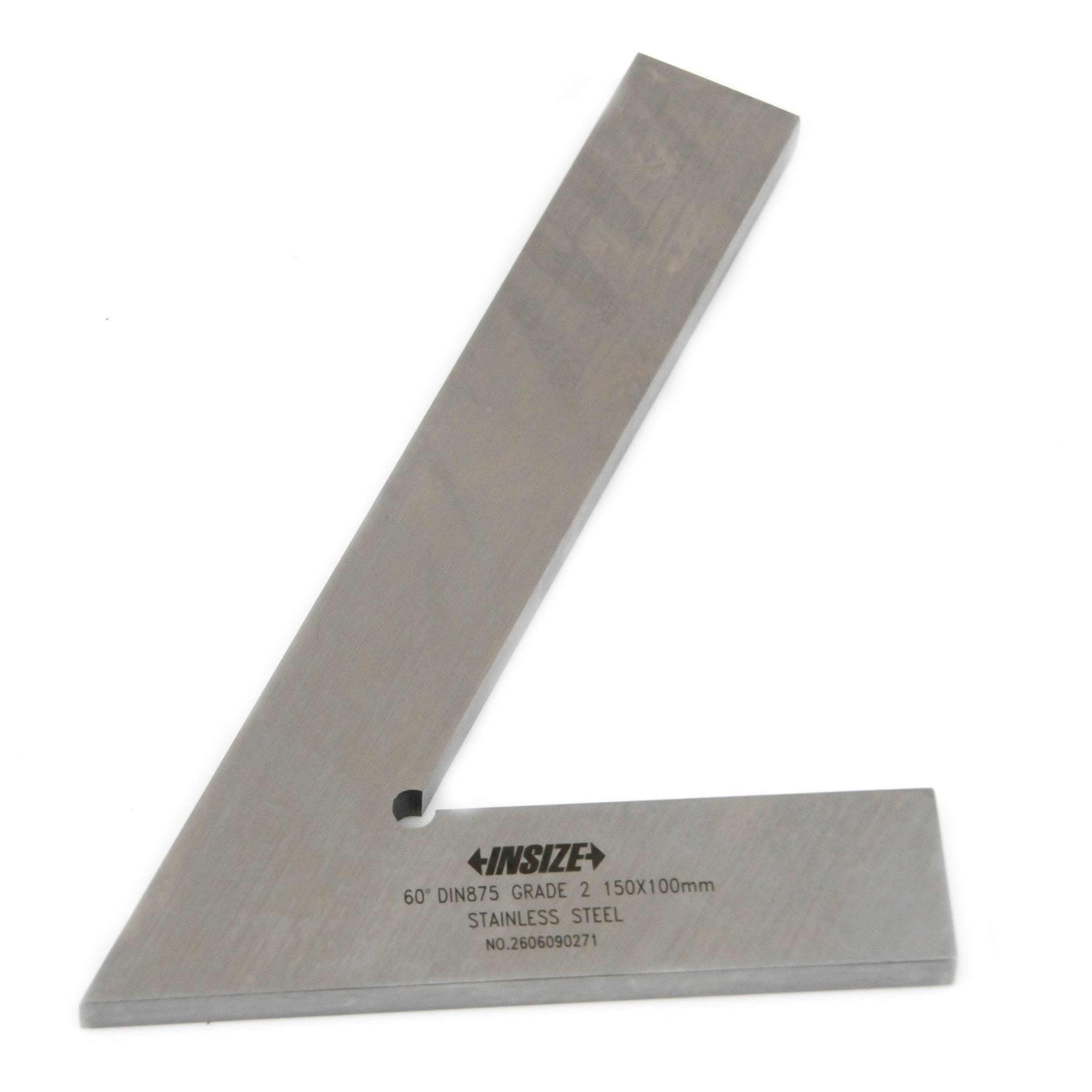 INSIZE Measuring Equipment Insize Range 60° Square 150 X 100mm Series 4760-1150