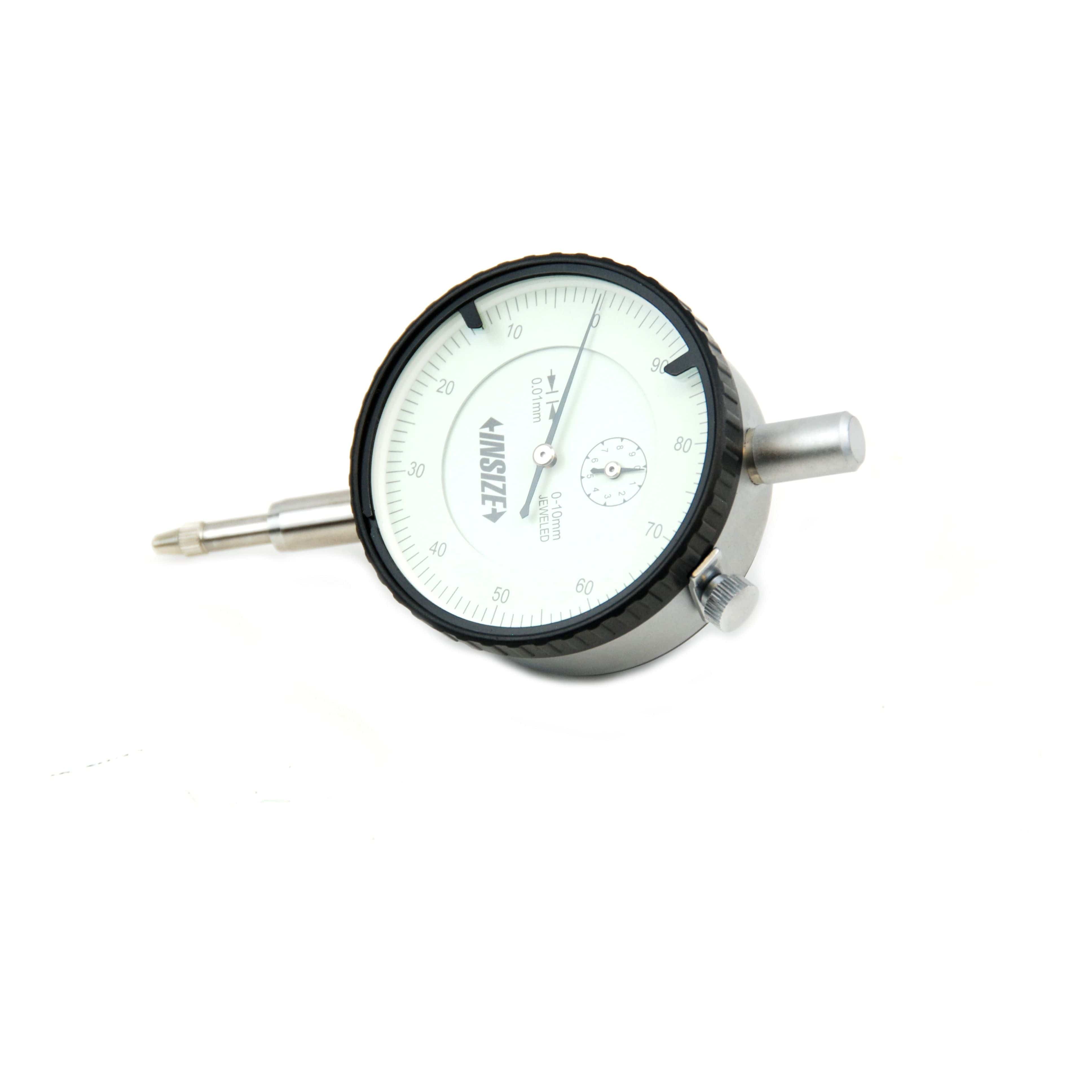 INSIZE Measuring Equipment Insize Reverse Reading Dial Indicator 0-10mm x 0.01mm Range Series 2801-10