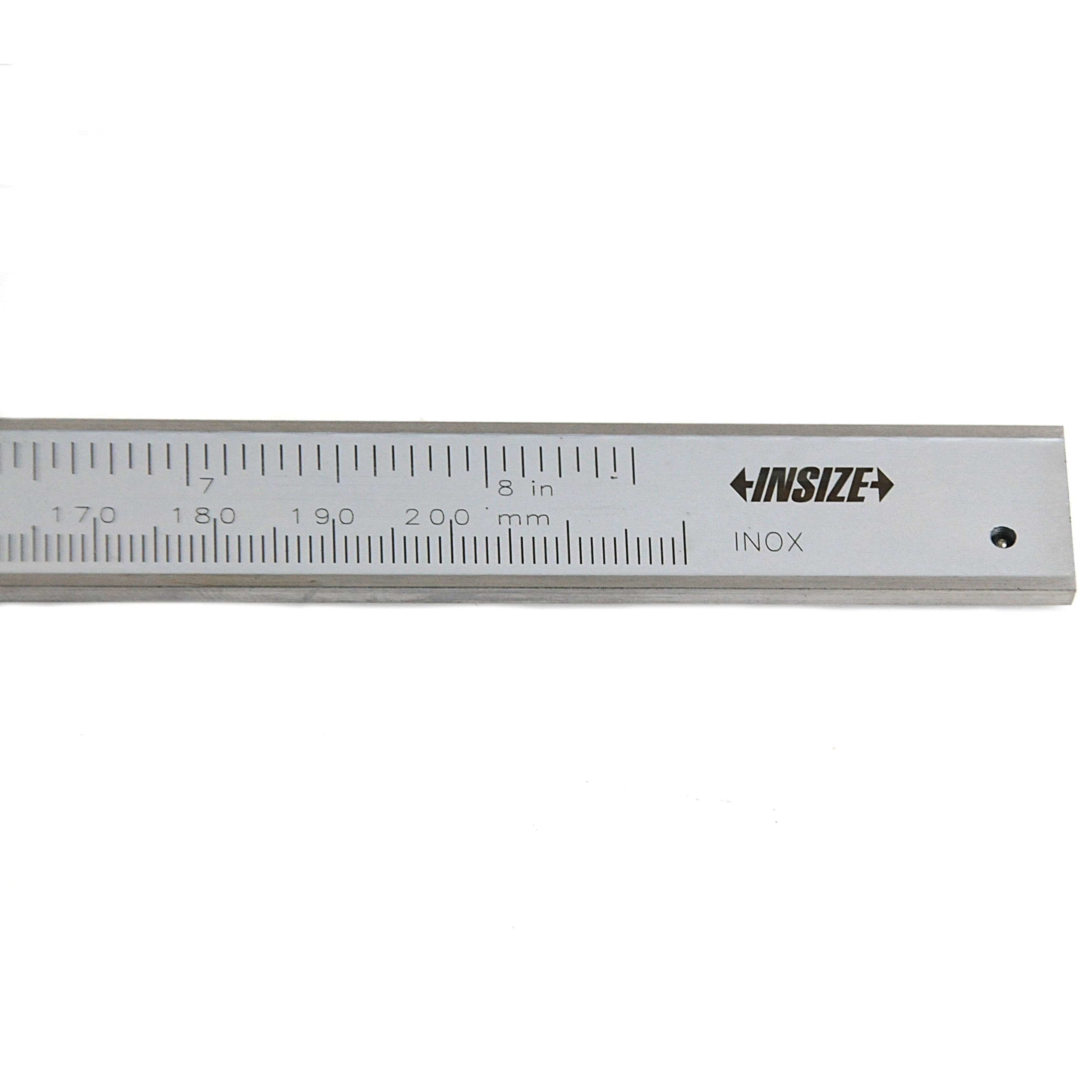 INSIZE MEASURING EQUIPMENT Insize Scribing Caliper 0-200mm/0-8" Range Series 7202-200A