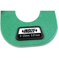 INSIZE Measuring Equipment Insize Sheet Metal Micrometer 0-25mm Range Series 3263-25A