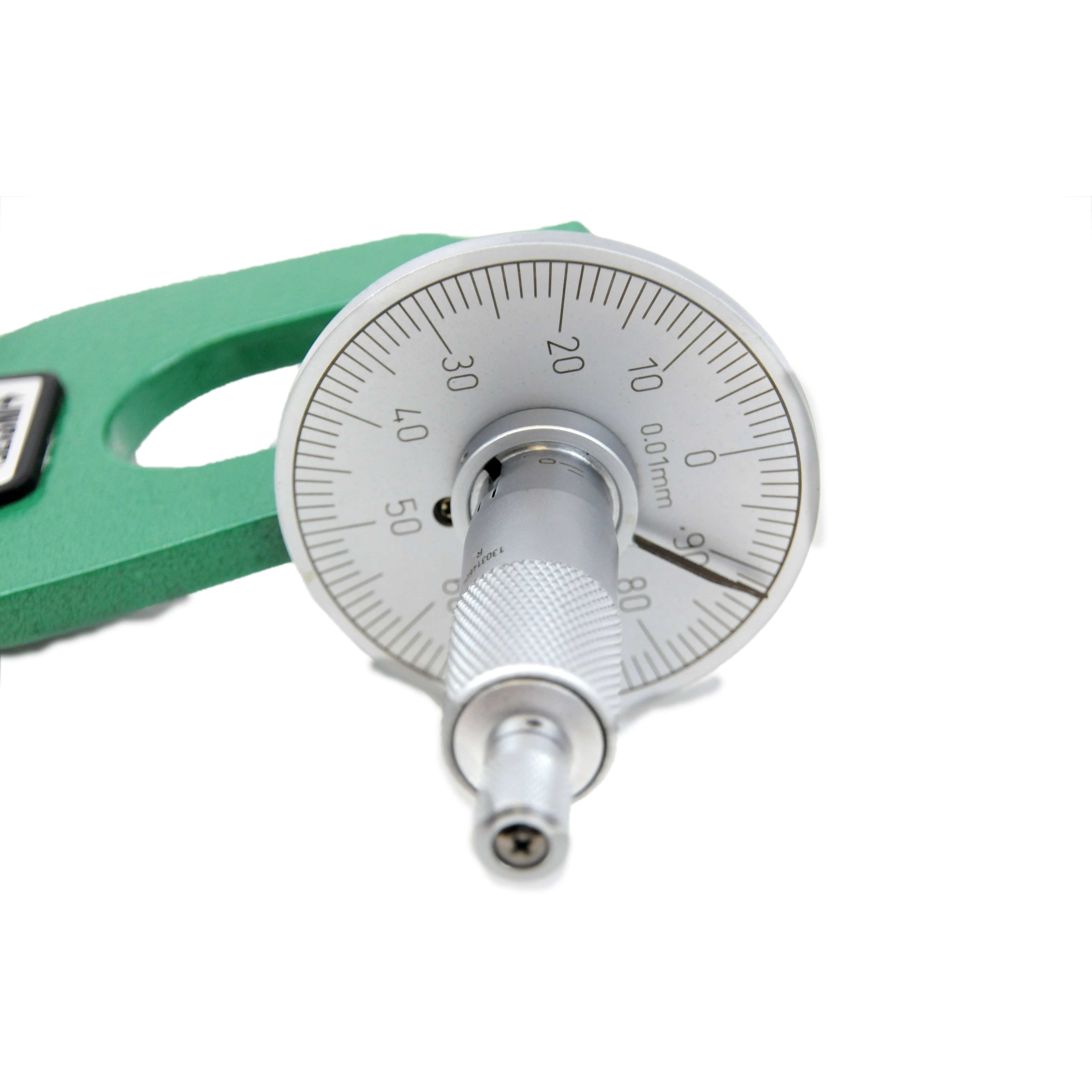 INSIZE Measuring Equipment Insize Sheet Metal Micrometer 0-25mm Range Series 3263-25A