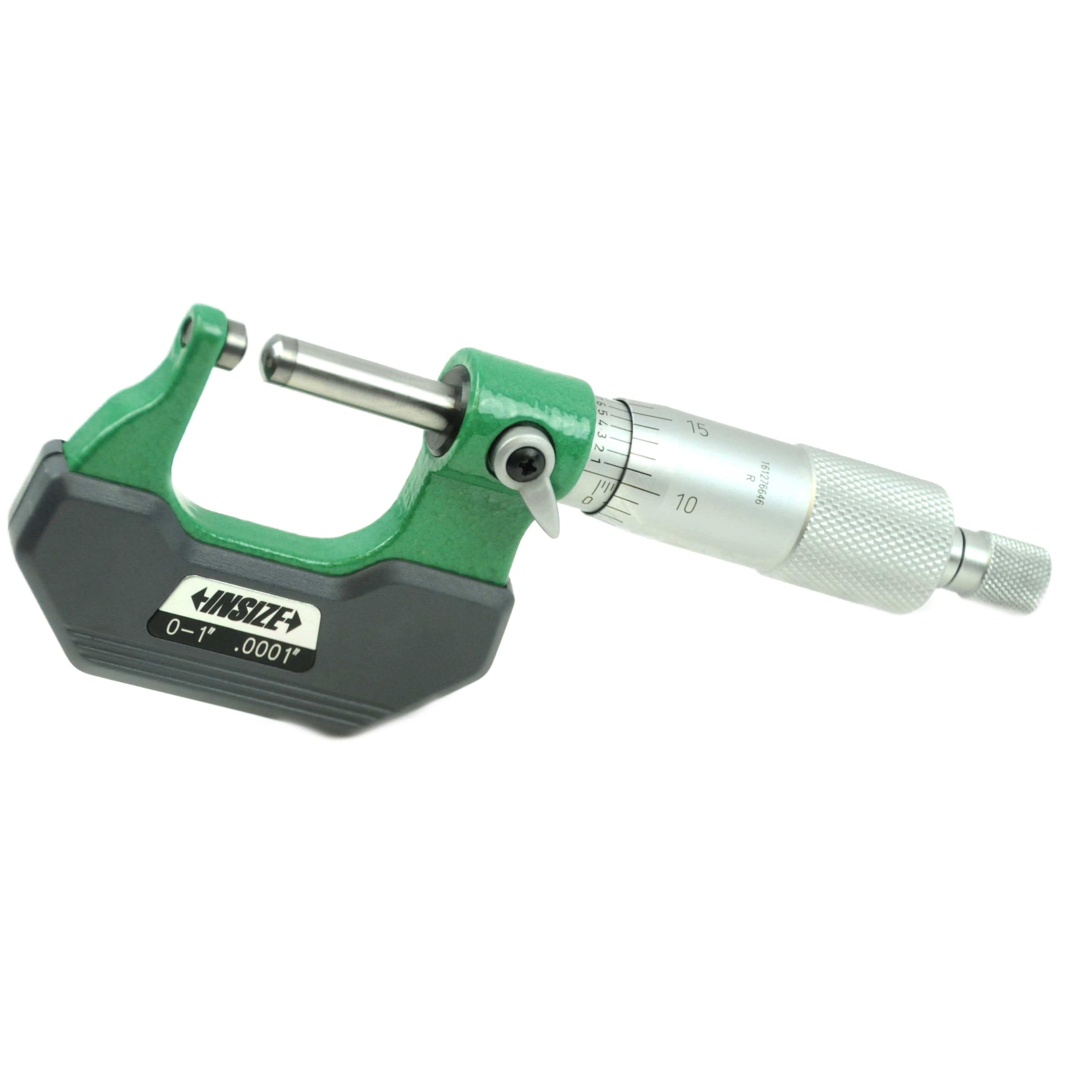INSIZE Measuring Equipment Insize Spherical Anvil Tube Micrometer 0-1" Type B Series 3260-1S