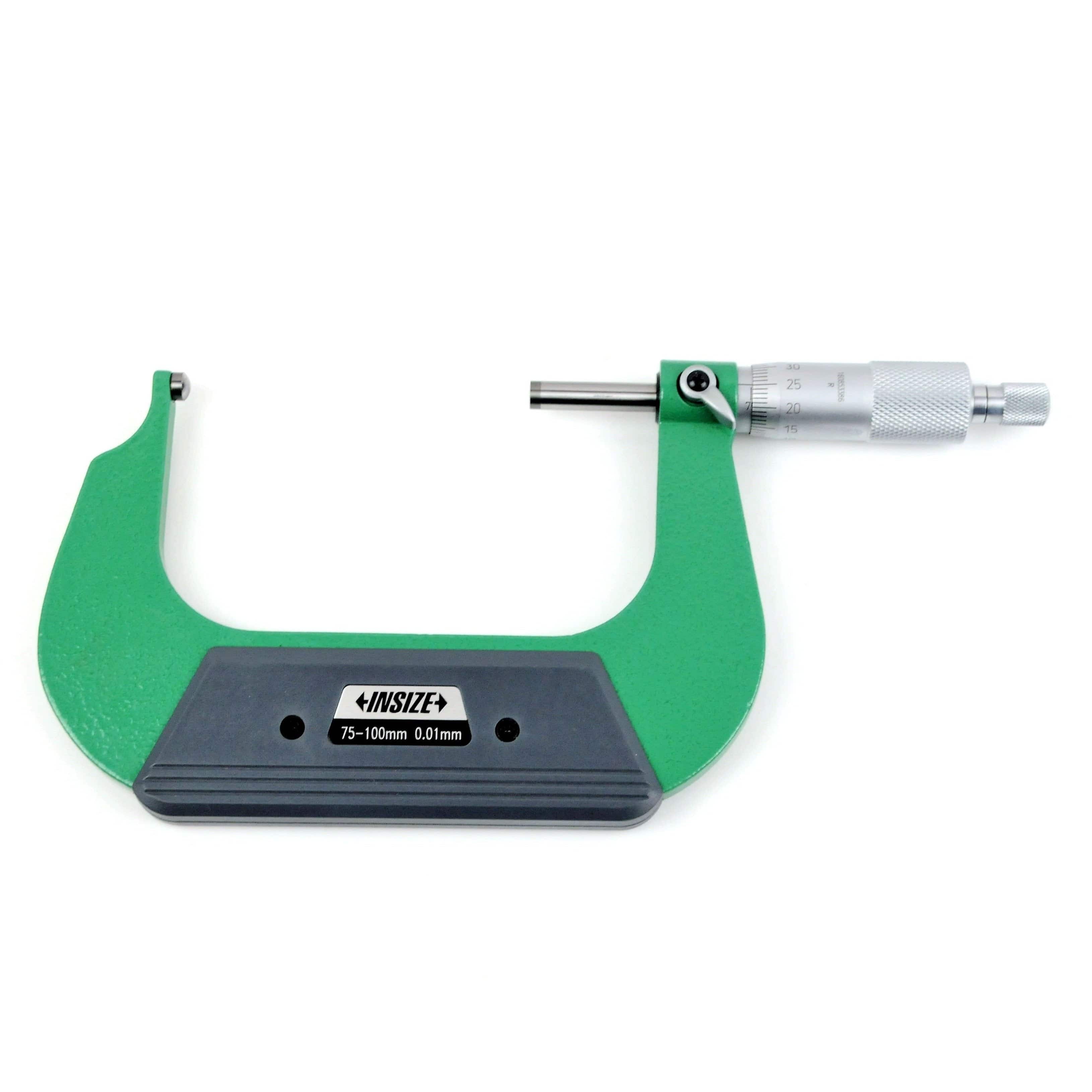 INSIZE Measuring Equipment Insize Spherical Anvil Tube Micrometer 75-100mm Type A Series 3260-100A