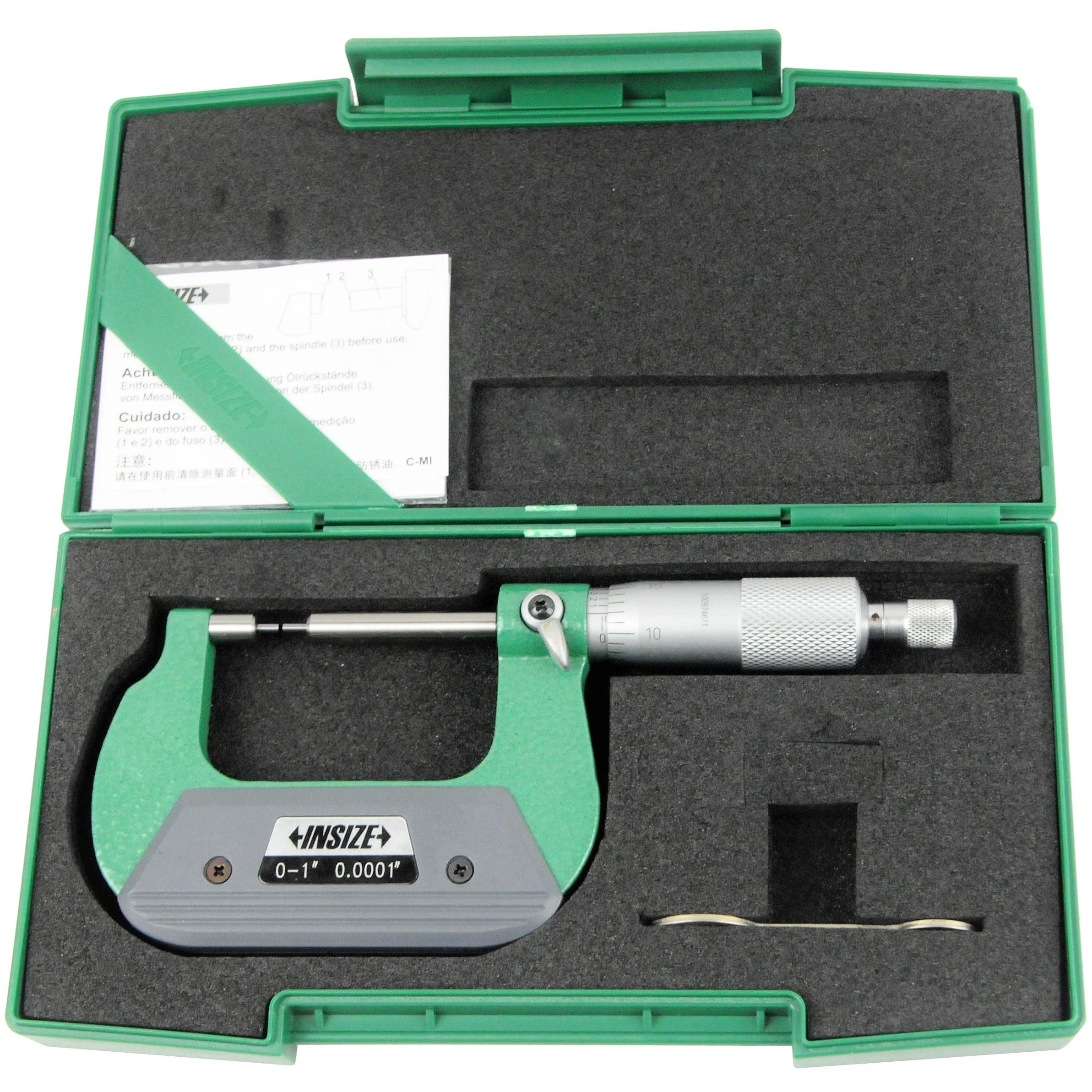 INSIZE Measuring Equipment Insize Spline Micrometer 0-1" Range Series 3233-1