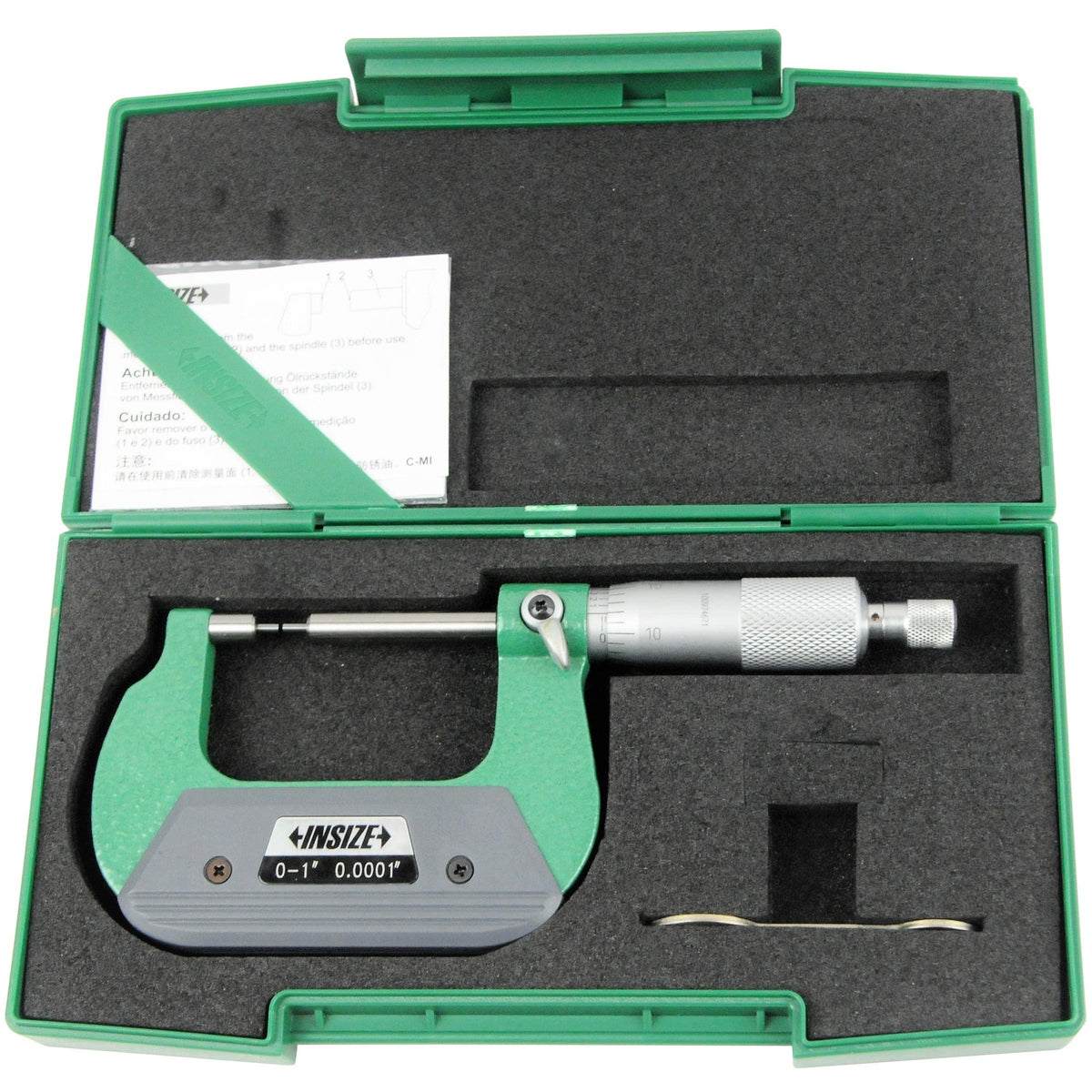 INSIZE Measuring Equipment Insize Spline Micrometer 0-1" Range Series 3233-1