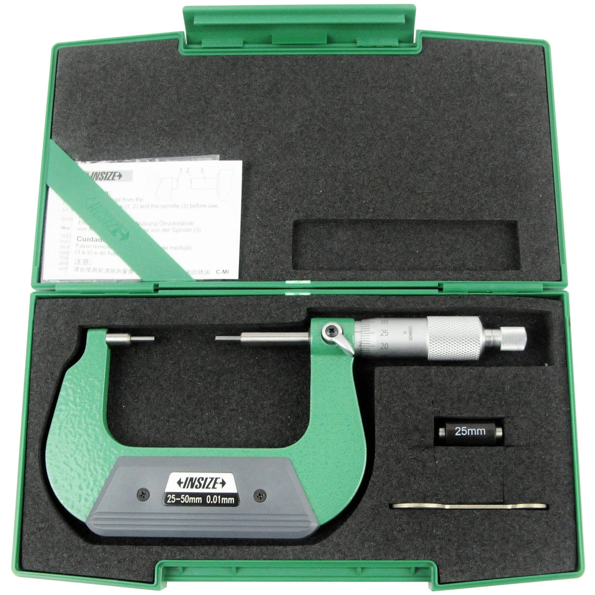 INSIZE Measuring Equipment Insize Spline Micrometer 25-50mm Range Series 3233-50BA