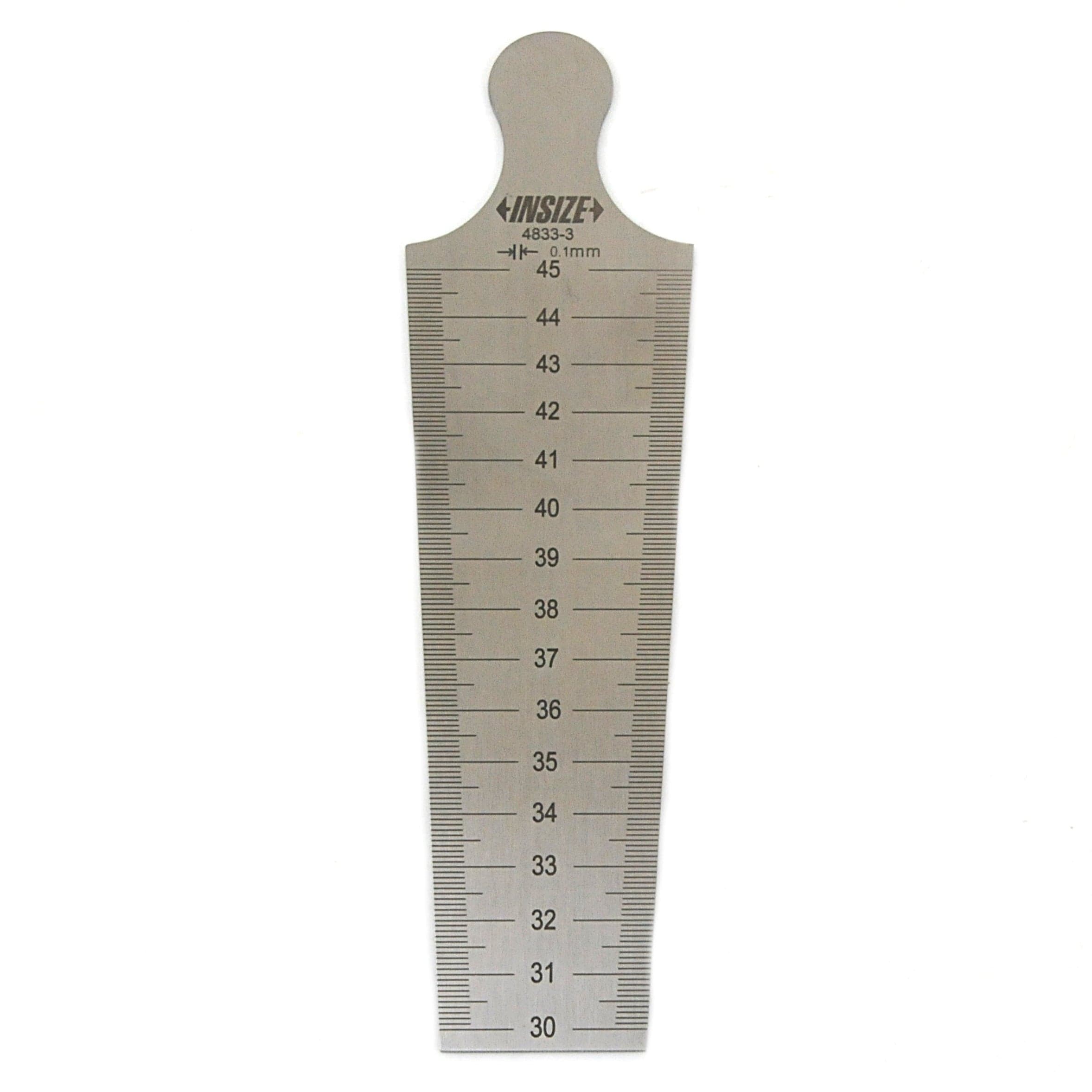 INSIZE Measuring Equipment Insize Taper Gauge 30-45mm Range Series 4833-3