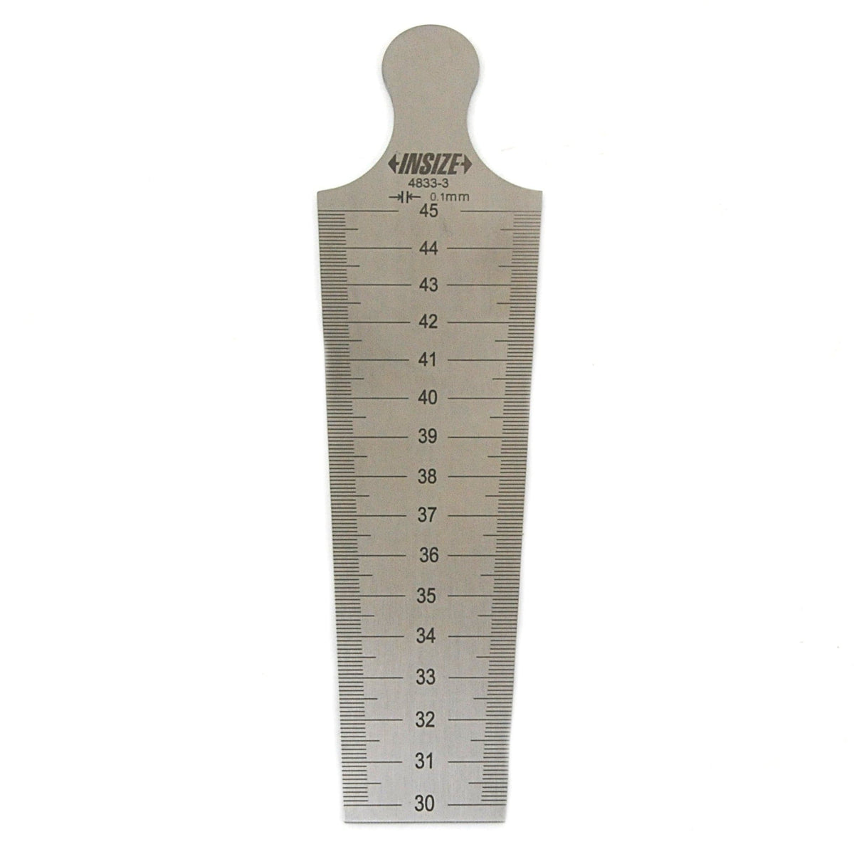 INSIZE Measuring Equipment Insize Taper Gauge 30-45mm Range Series 4833-3