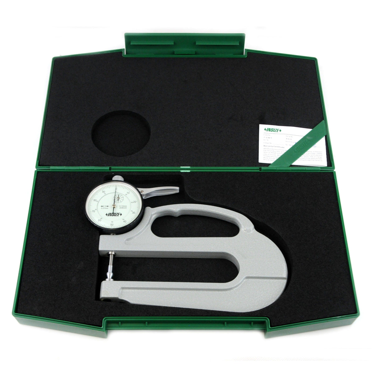 INSIZE Measuring Equipment Insize Thickness Gauge 0-10mm x 0.01mm Range Series 2365-10B