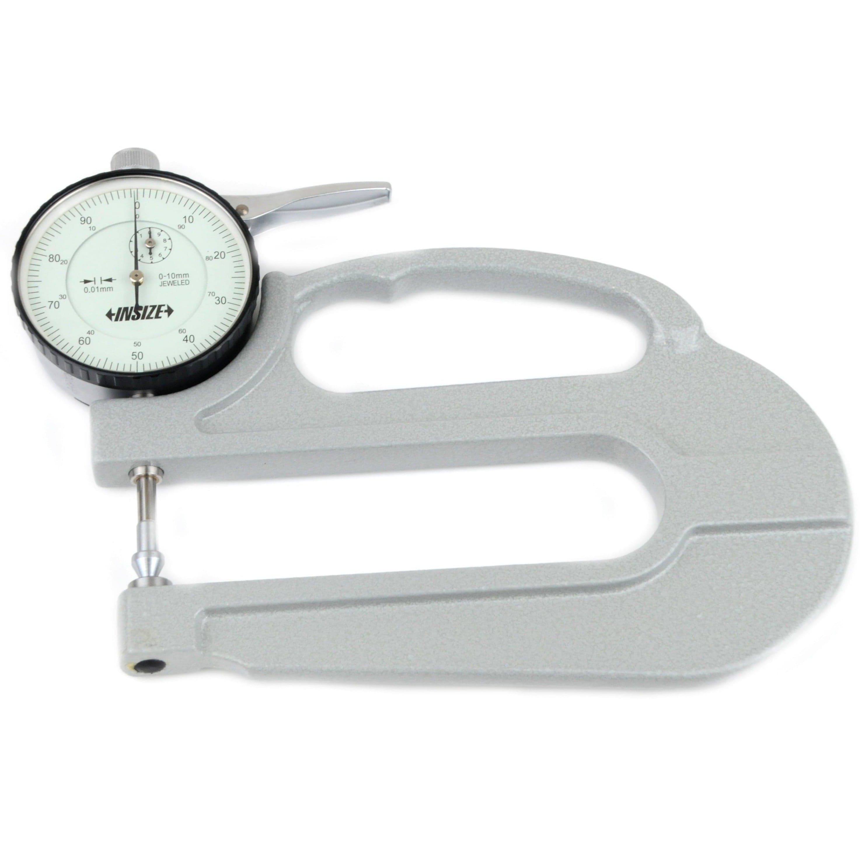 INSIZE Measuring Equipment Insize Thickness Gauge 0-10mm x 0.01mm Range Series 2365-10B