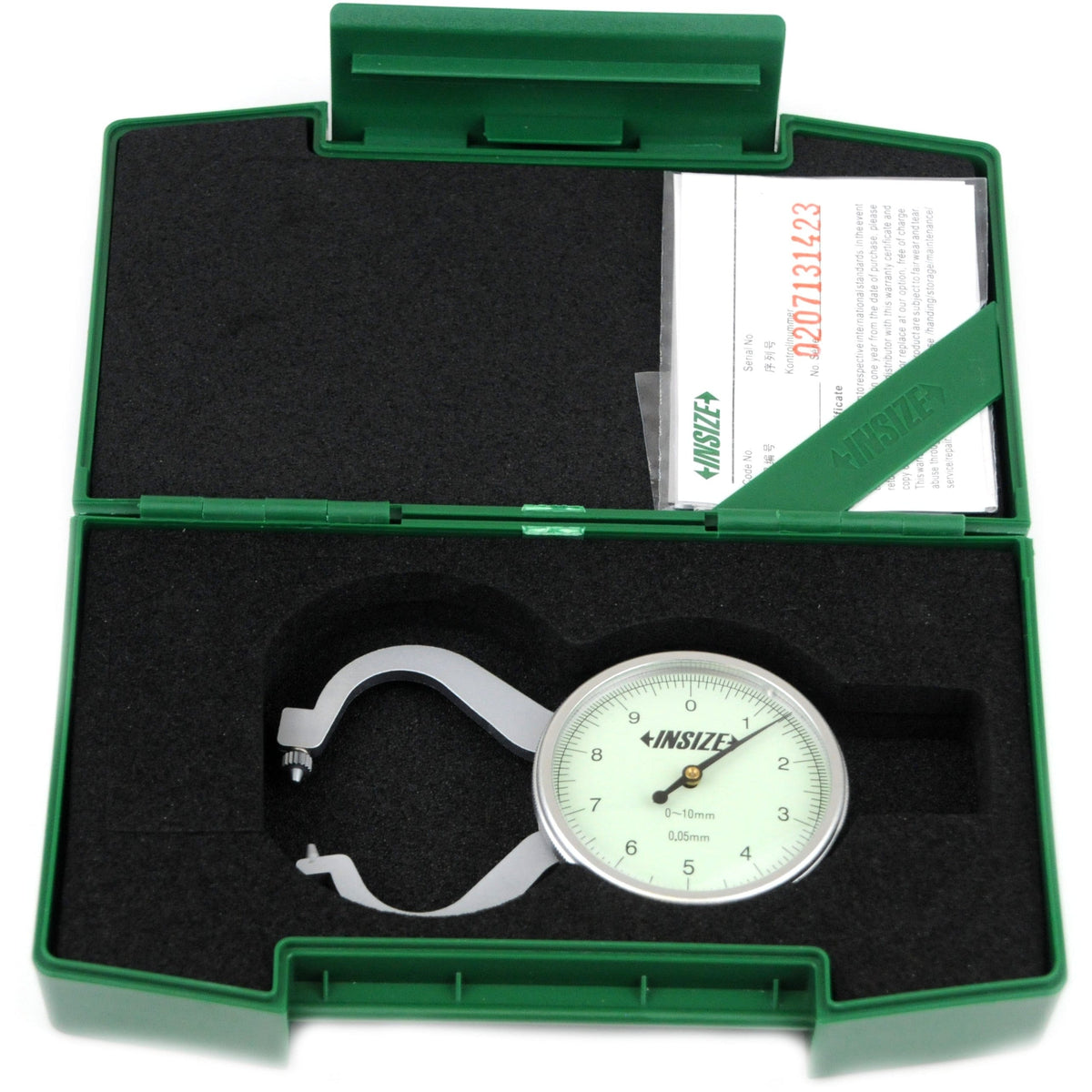 INSIZE Measuring Equipment Insize Thickness Gauge 0-10mm x 0.05mm Range Series 2863-10