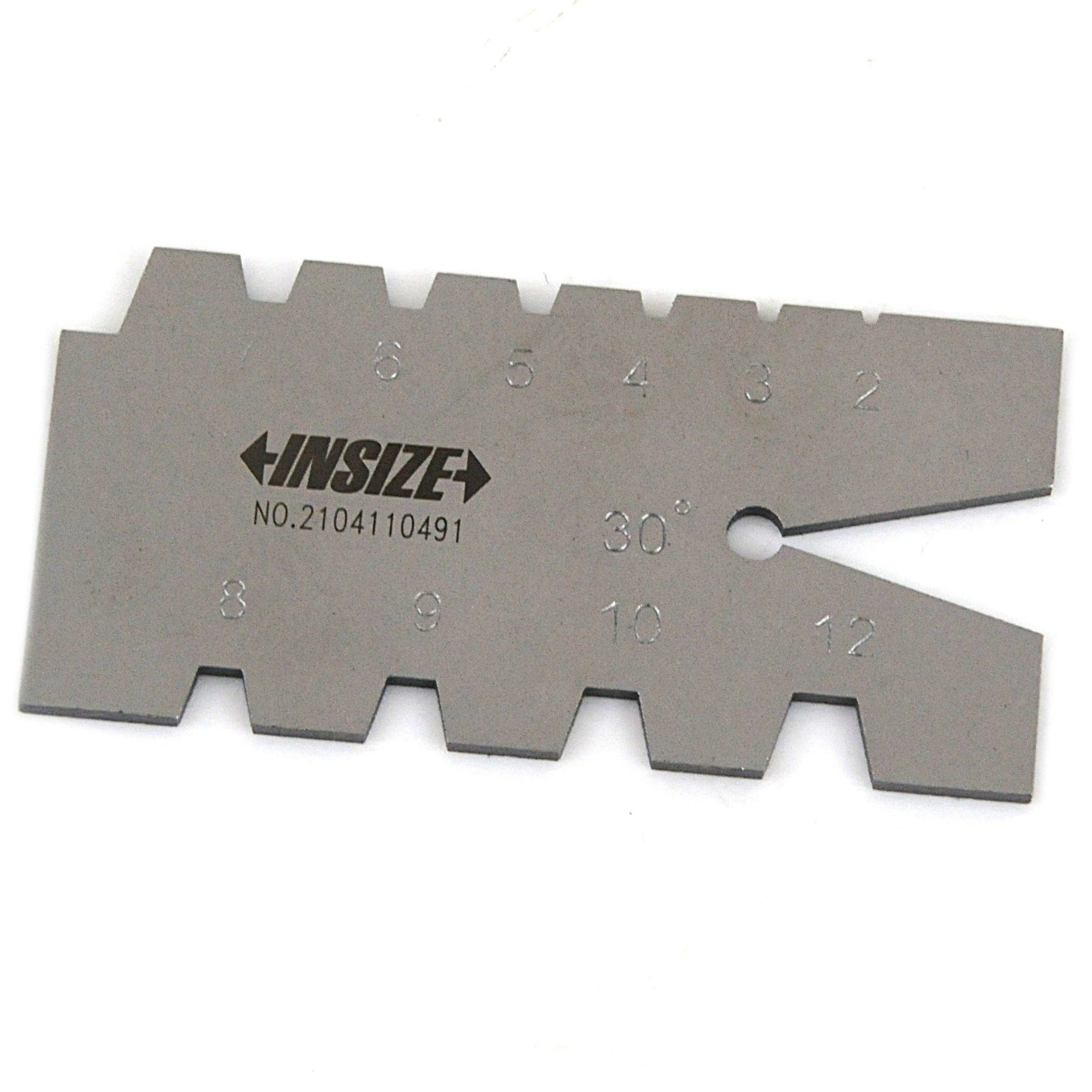 INSIZE Measuring Equipment Insize Thread Angle Gauge 2-12mm Range Series 4812-12
