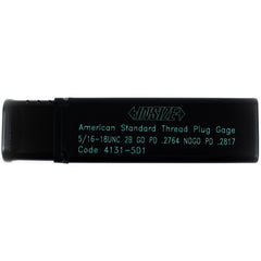 INSIZE Measuring Equipment Insize Thread GO NOGO Plug Gauge 5/16"-18 UNC Series 4131-5D1