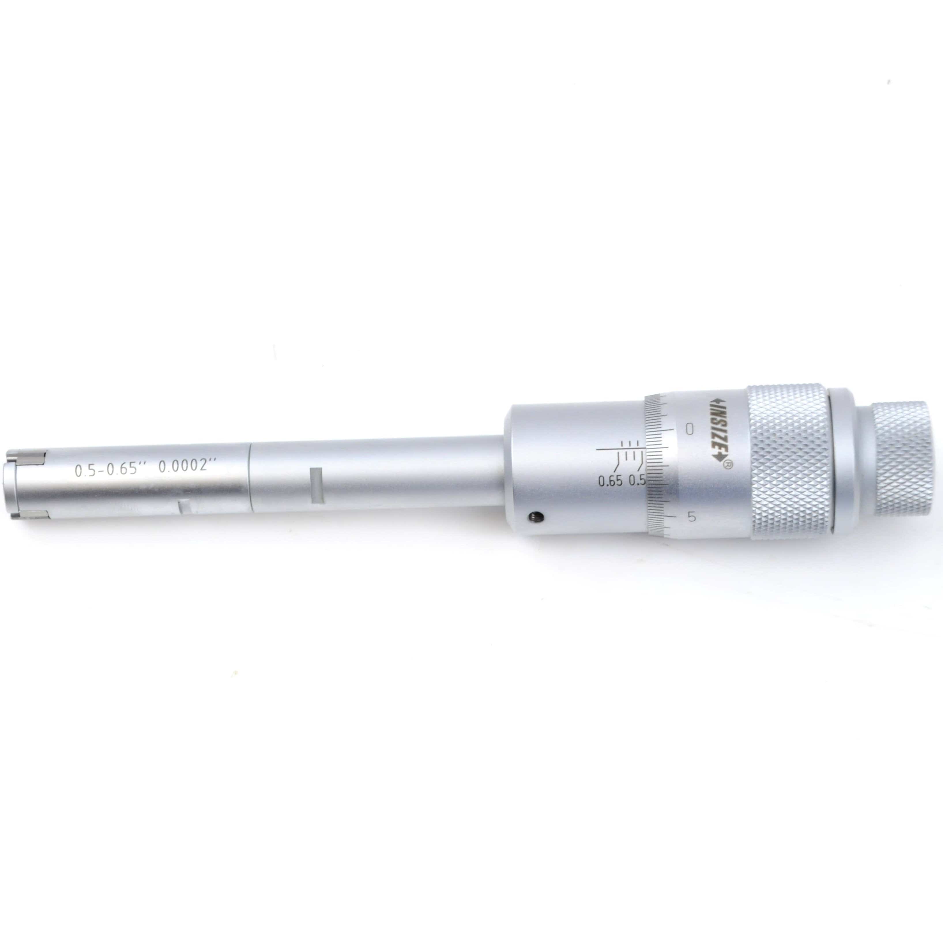 INSIZE Measuring Equipment Insize Three Point Internal Micrometer 0.5-0.65" Range Series 3227-E065