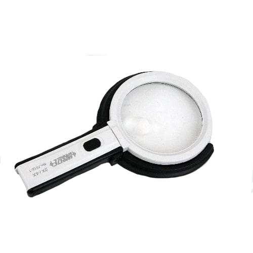 INSIZE MEASURING EQUIPMENT Insize Three-Way Magnifier with Illumination 2X/4X Series 7512-1