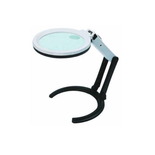 INSIZE MEASURING EQUIPMENT Insize Three-Way Magnifier with Illumination 2X/4X Series 7512-1