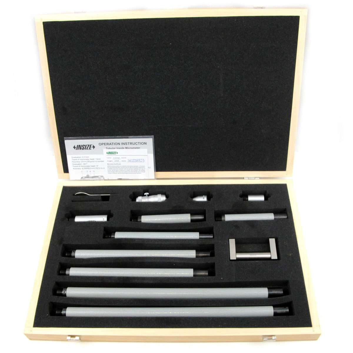 INSIZE Measuring Equipment Insize Tubular Inside Micrometer 50-1500mm Range Series 3222-1500