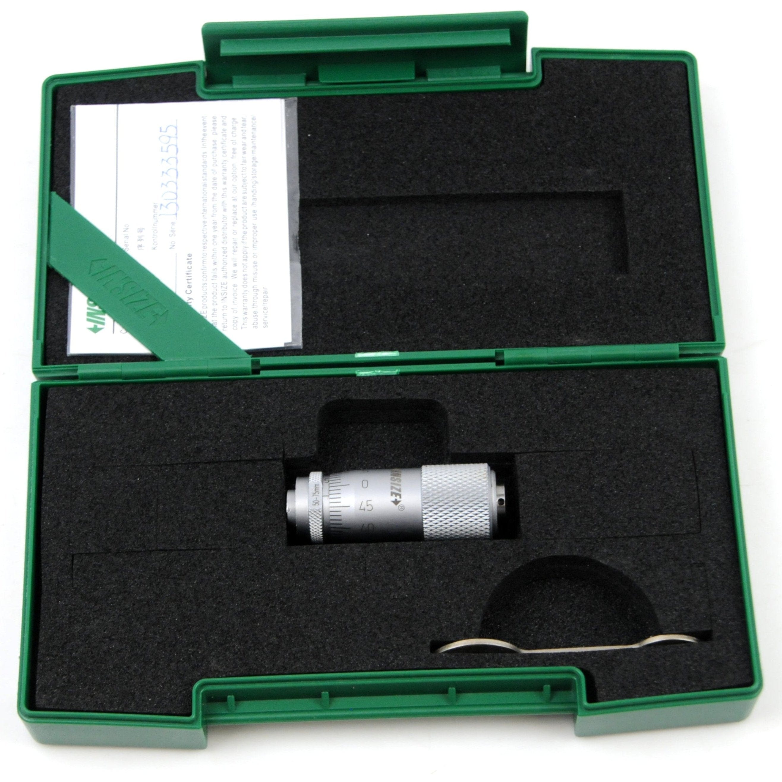 INSIZE Measuring Equipment Insize Tubular Inside Micrometer 50-75mm Range Series 3229-75