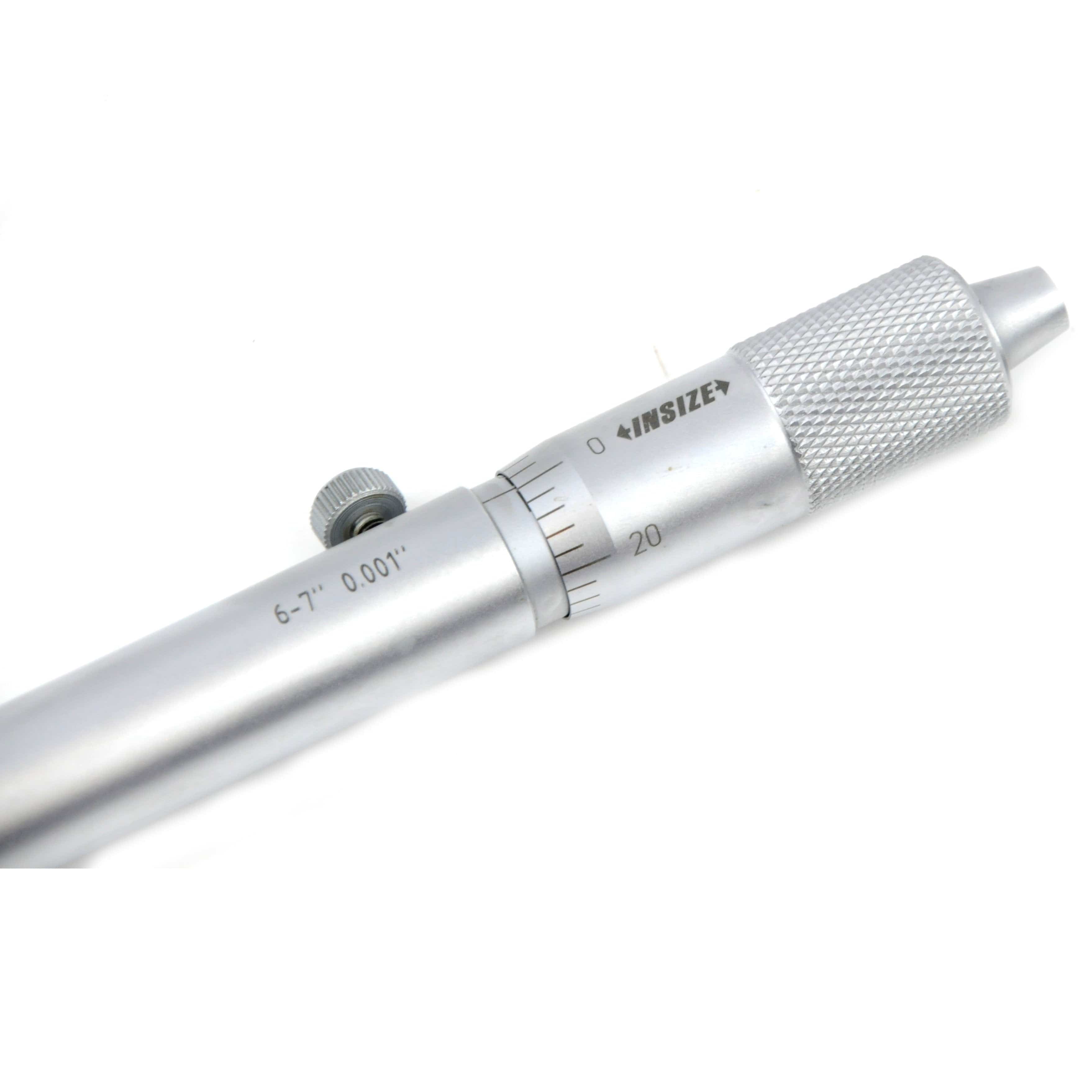 INSIZE Measuring Equipment Insize Tubular Inside Micrometer 6-7" Range Series 3229-7