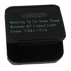 INSIZE Measuring Equipment Insize Unified/Metric 60° Measuring Tip 2-3mm Range Series 7381-T14