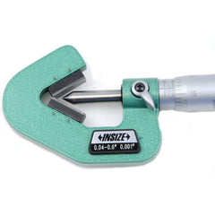 INSIZE Measuring Equipment Insize V Shape Anvil Micrometer 0.04-0.6" Range Series 3290-063