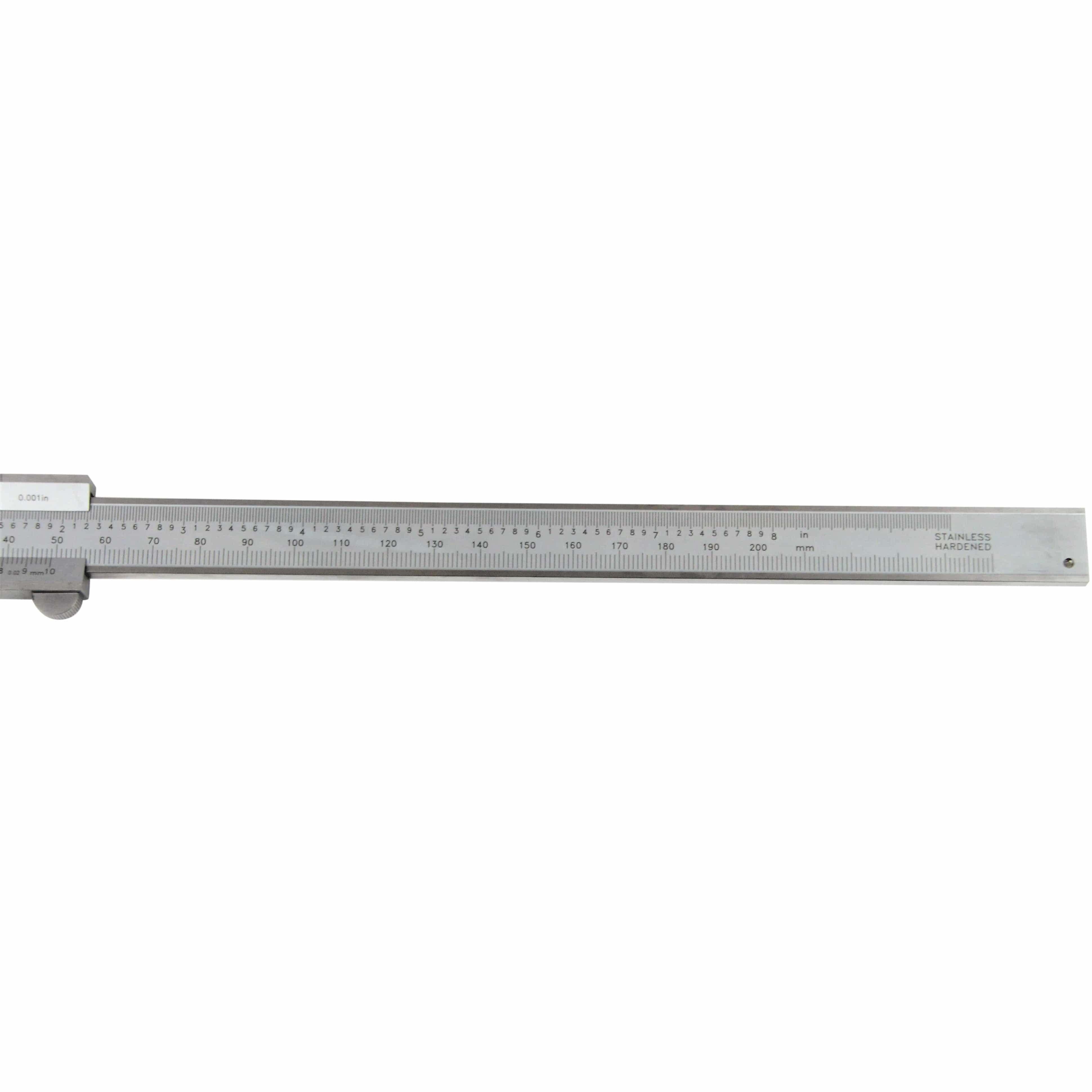 INSIZE Measuring Equipment Insize Vernier Caliper 0-200mm/0-8" Range Series 1205-2002S