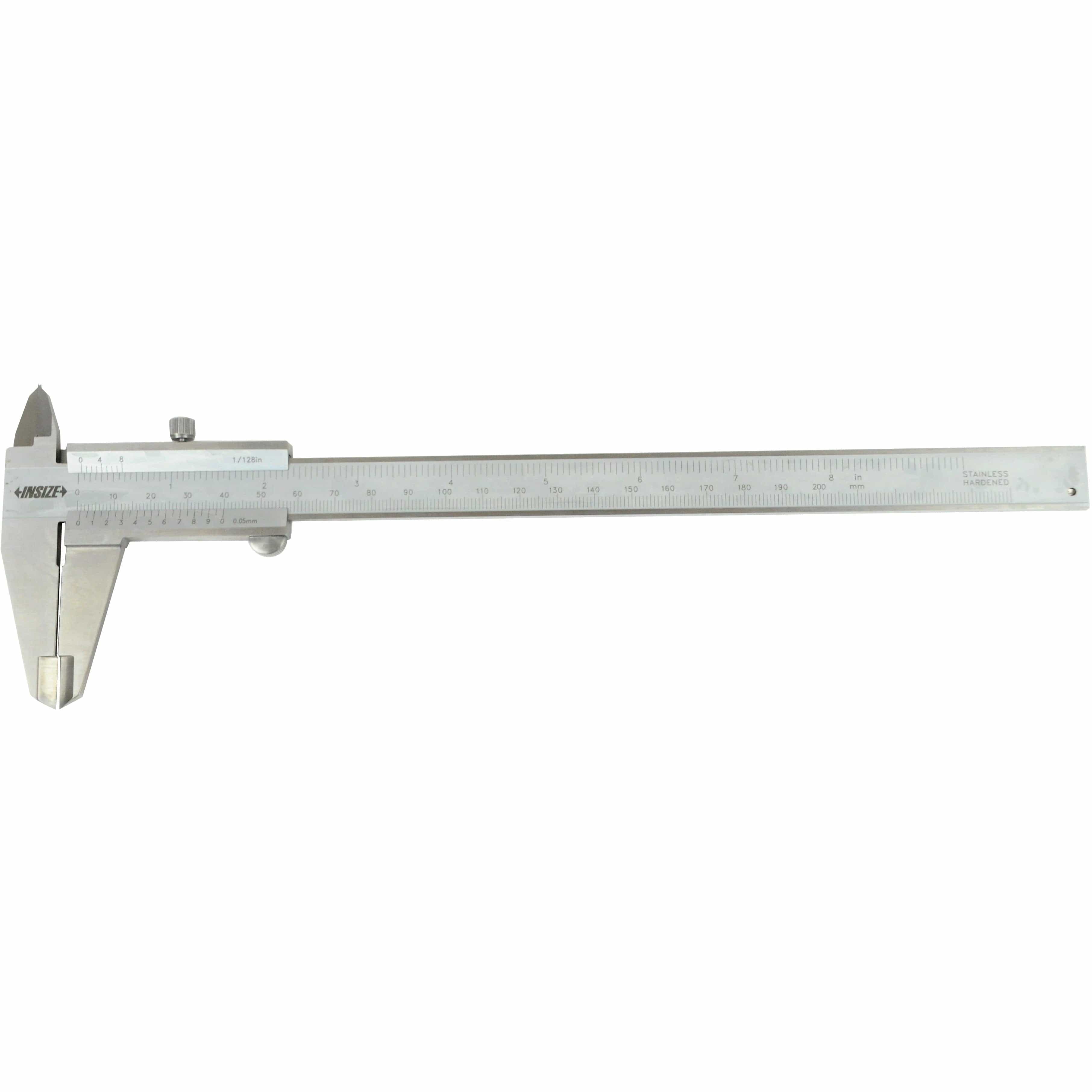 INSIZE Measuring Equipment Insize Vernier Caliper 0-200mm/0-8" Range Series 1205-200S