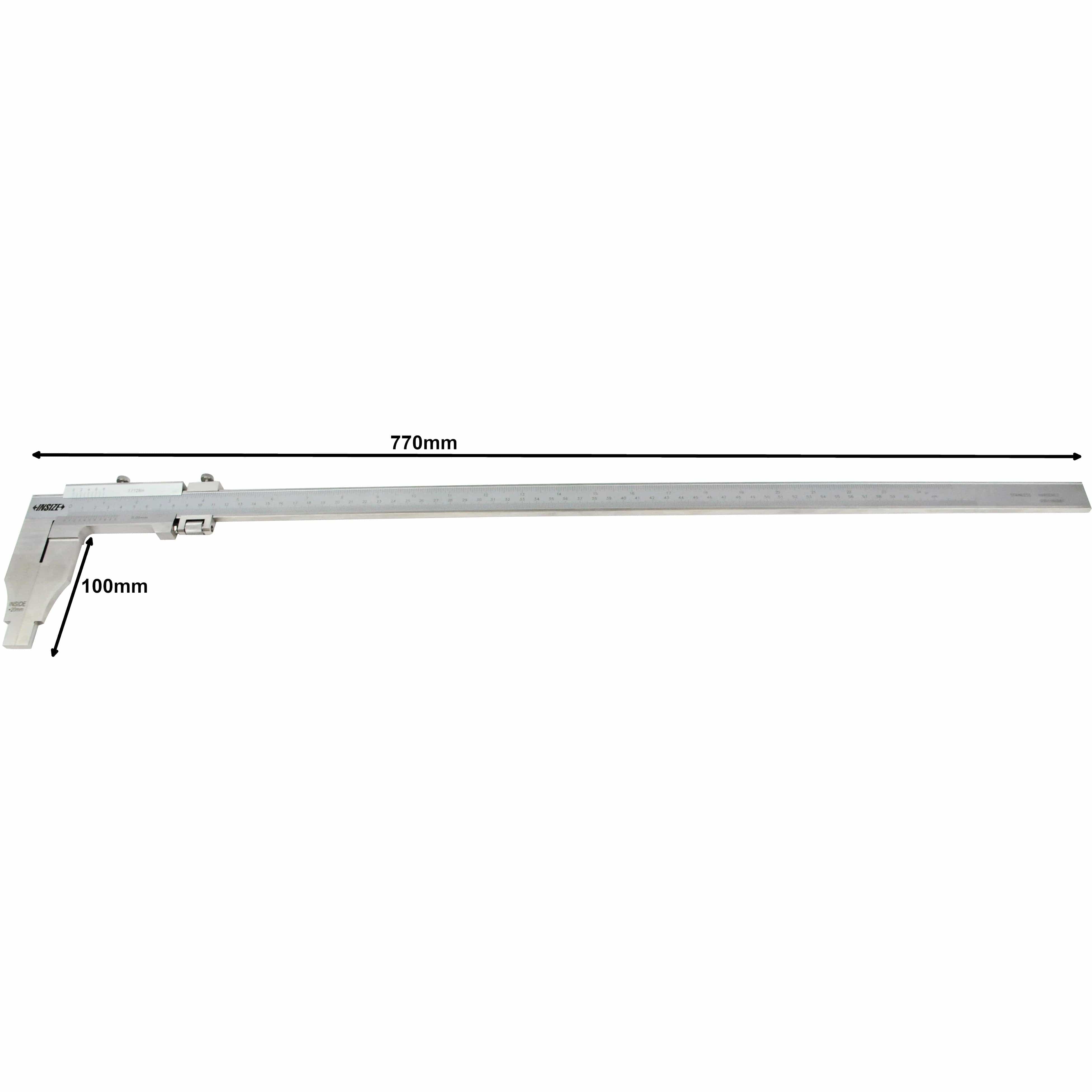 INSIZE Measuring Equipment Insize Vernier Caliper 0-600mm/0-24" Range Series 1208-614