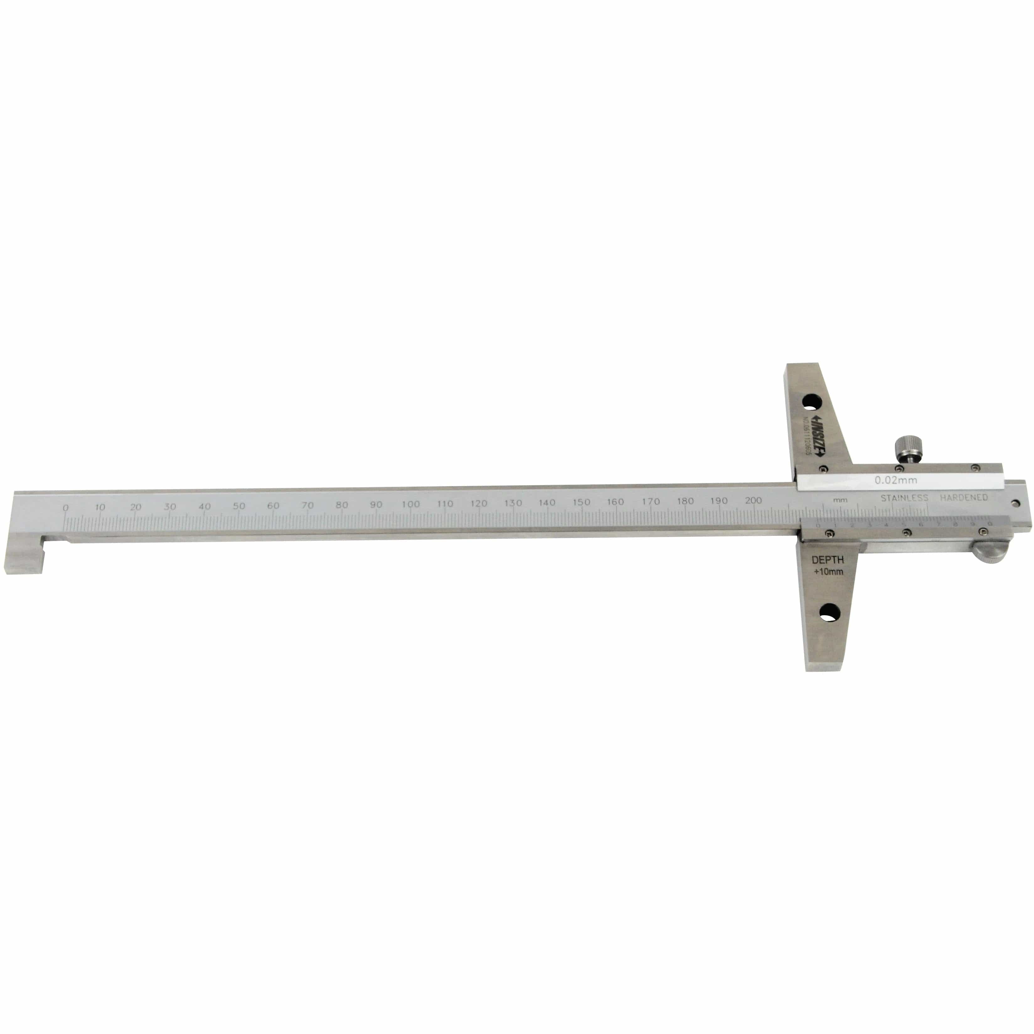 INSIZE Measuring Equipment Insize Vernier Hook Depth Gauge 0-200mm Range Series 1248-2001