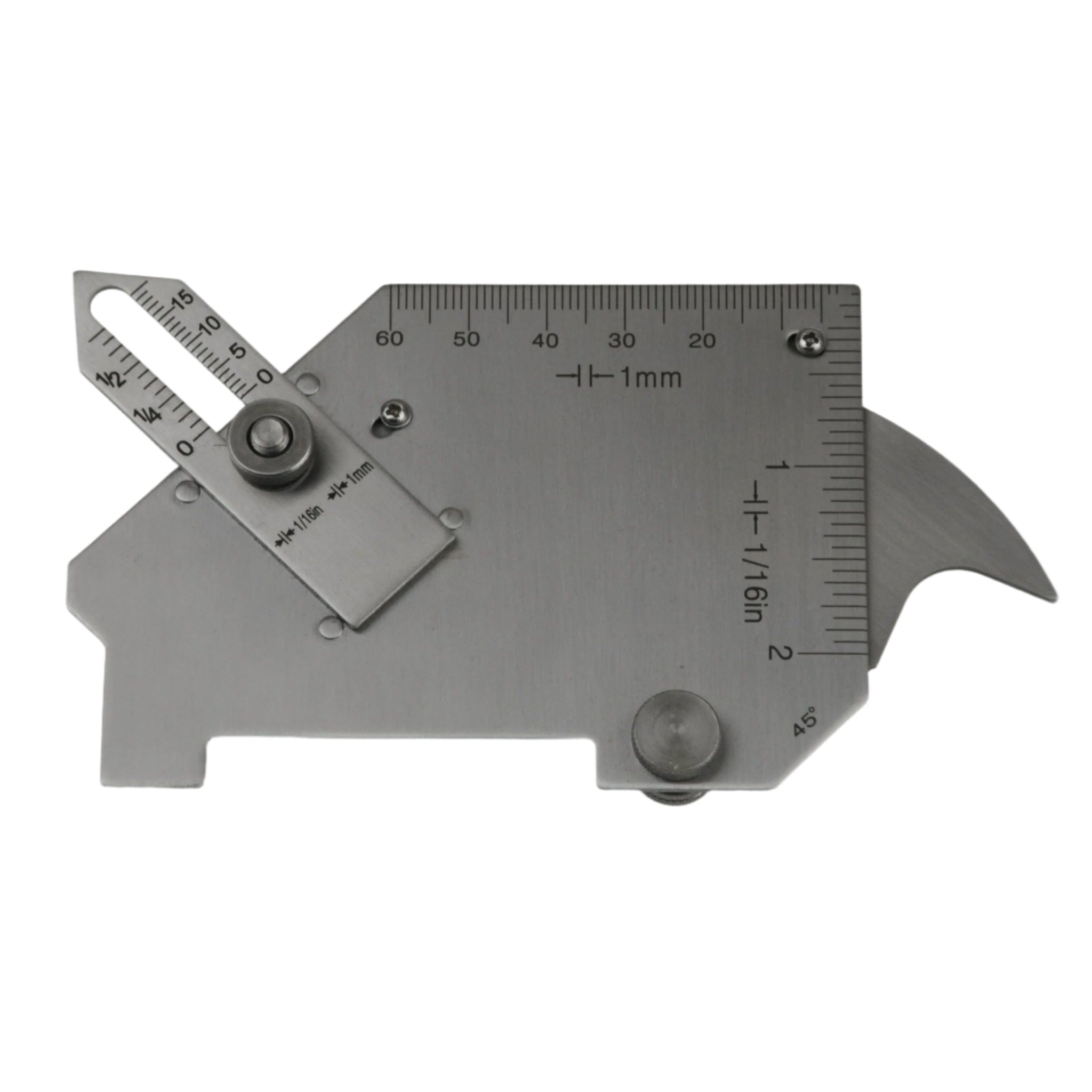INSIZE Measuring Equipment Insize Welding Gauge 0-25mm/1" Range Series 4835-1