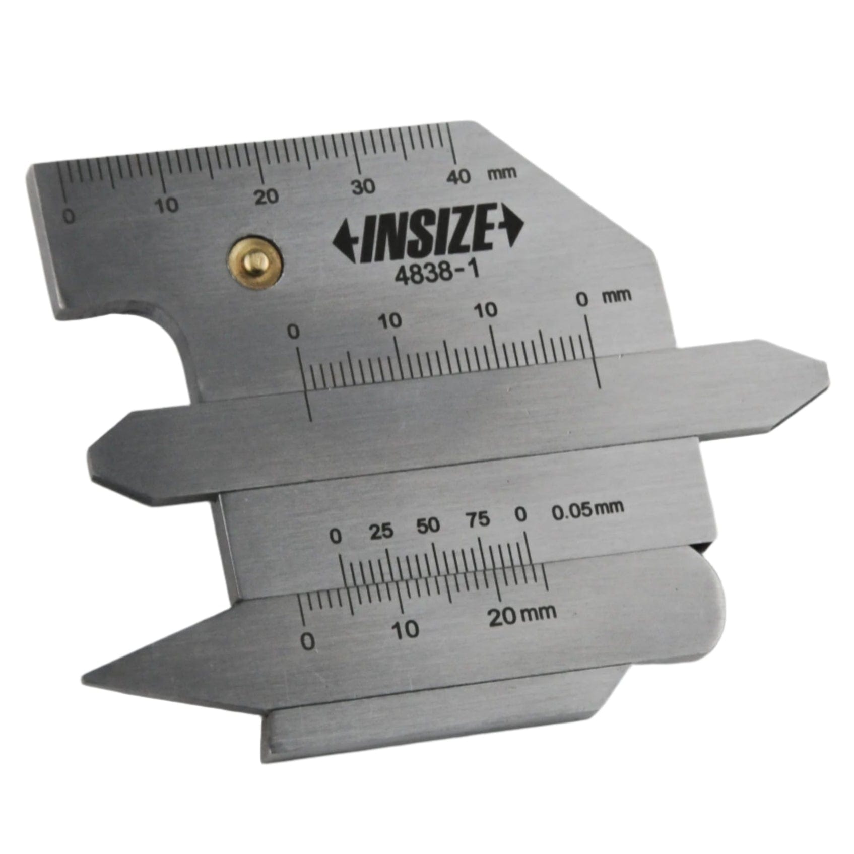 INSIZE MEASURING EQUIPMENT Insize Welding Gauge 62x77mm Range Series 4838-1