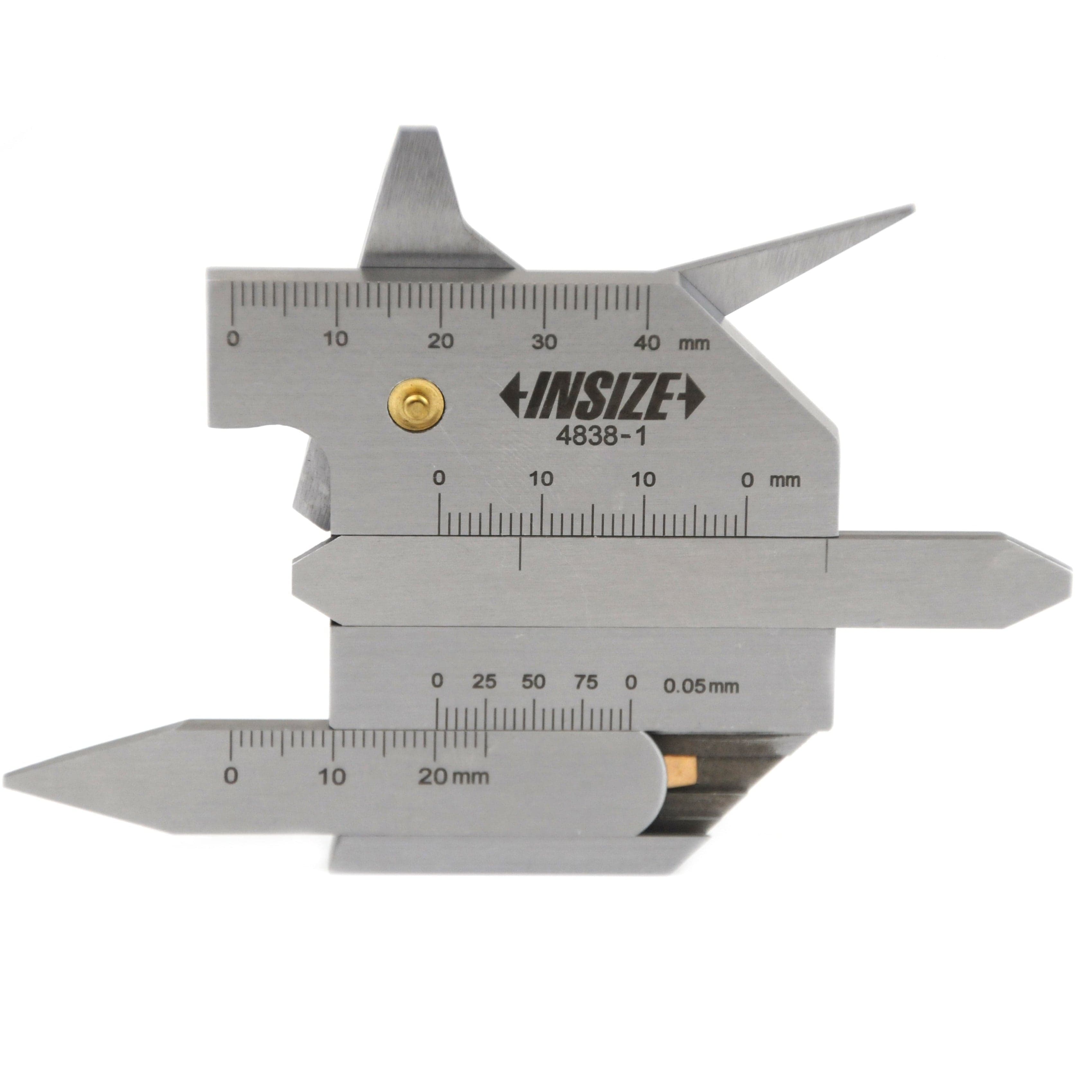 INSIZE MEASURING EQUIPMENT Insize Welding Gauge 62x77mm Range Series 4838-1