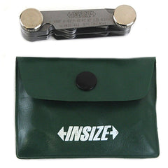 Insize Metric 60° & Whitworth 55° Screw Pitch Gauge 0.25-6mm/4-62TPI Range Series 4820-452 - Twin Eagle Imports