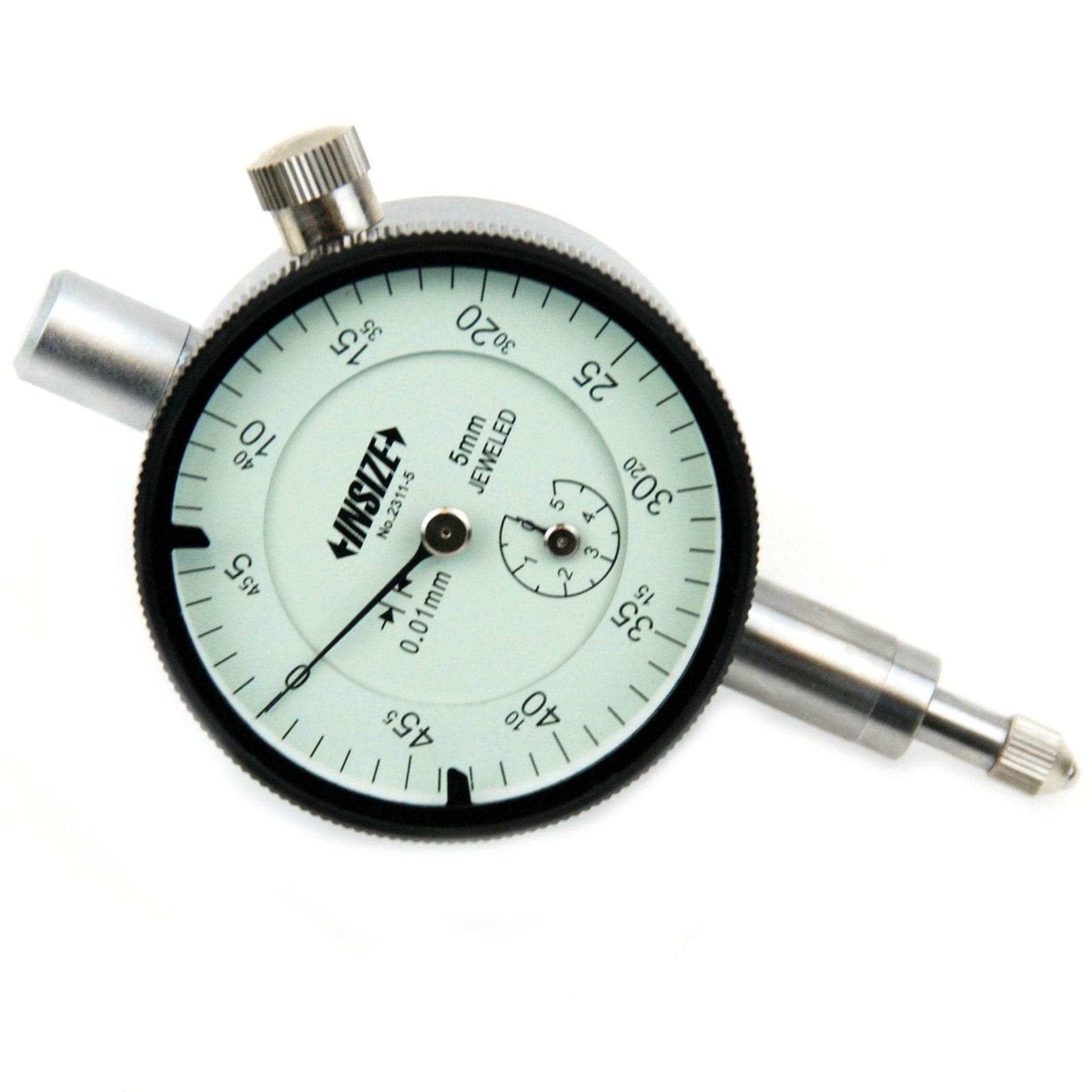 Insize Metric Compact Dial Indicator 5mm Range Series 2311-5 - Twin Eagle Imports