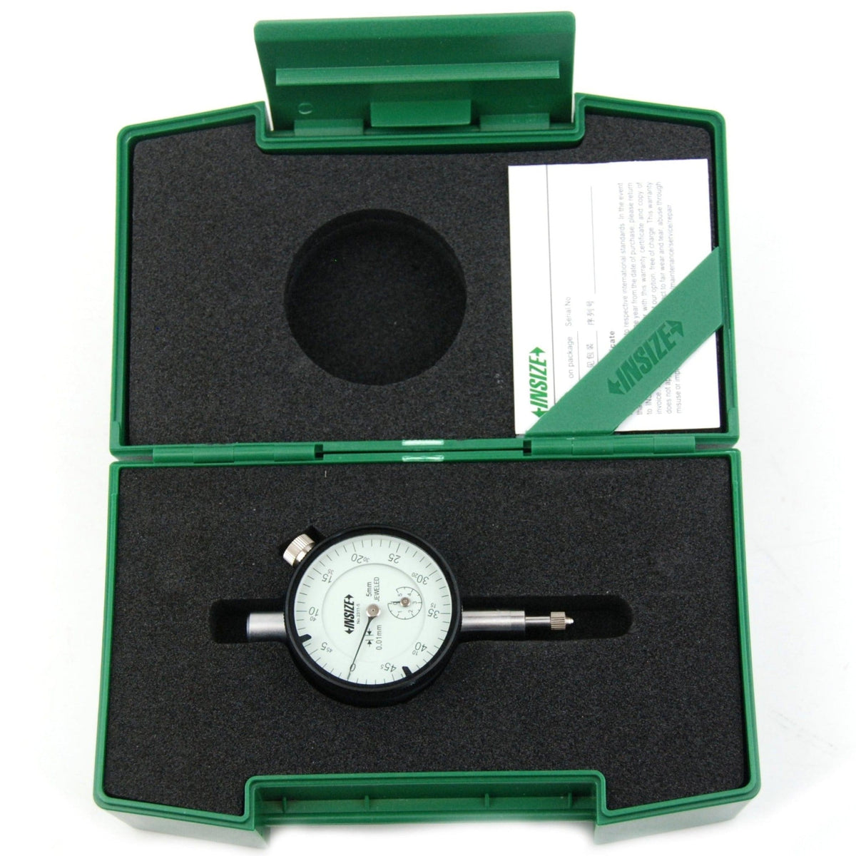 Insize Metric Compact Dial Indicator 5mm Range Series 2311-5 - Twin Eagle Imports
