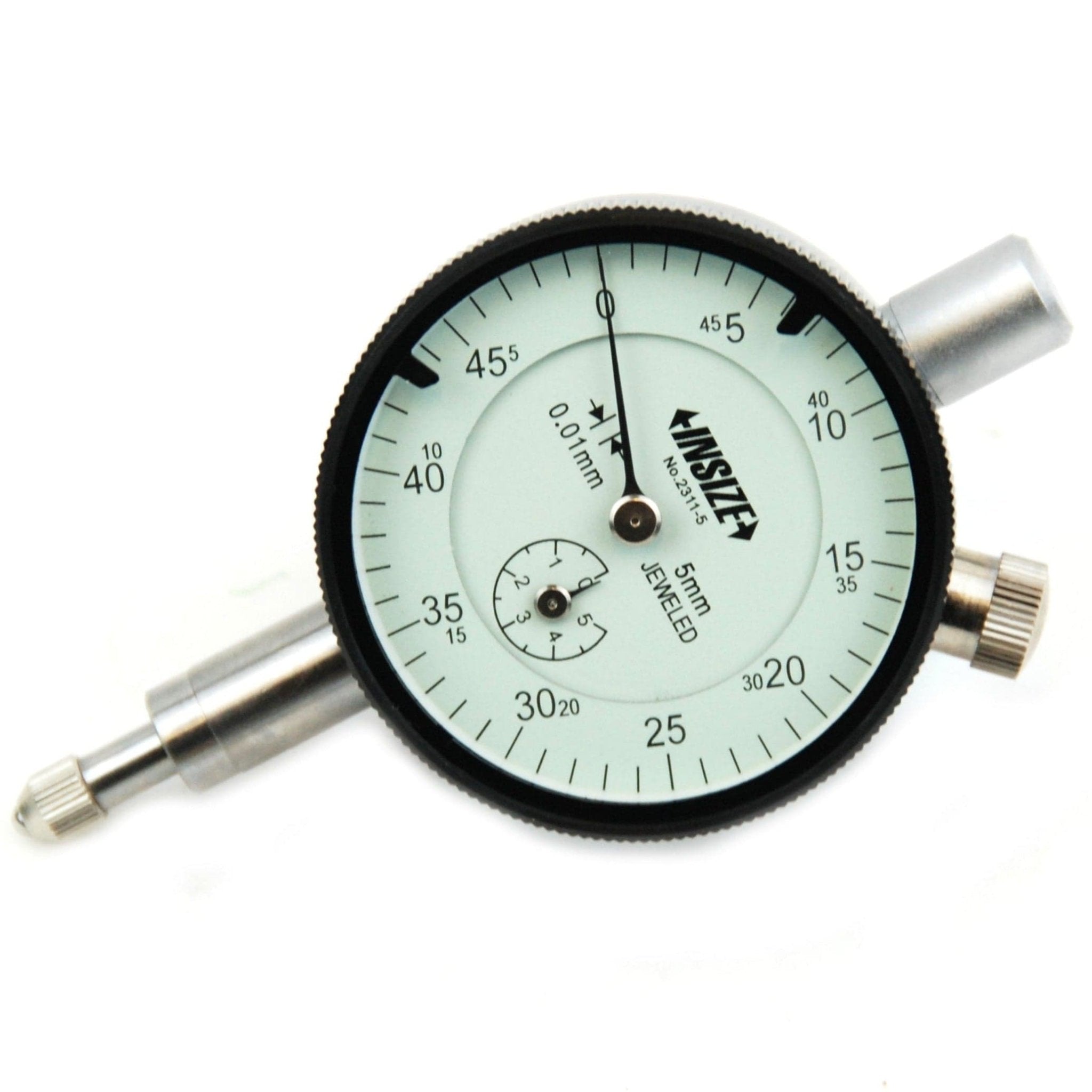 Insize Metric Compact Dial Indicator 5mm Range Series 2311-5 - Twin Eagle Imports