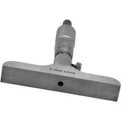 Insize Metric Depth Micrometer 0-25MM Range Series 3240-25 - Twin Eagle Imports