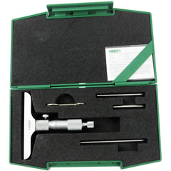Insize Metric Depth Micrometer 0-75mm Range Series 3240 - 75 - Twin Eagle Imports