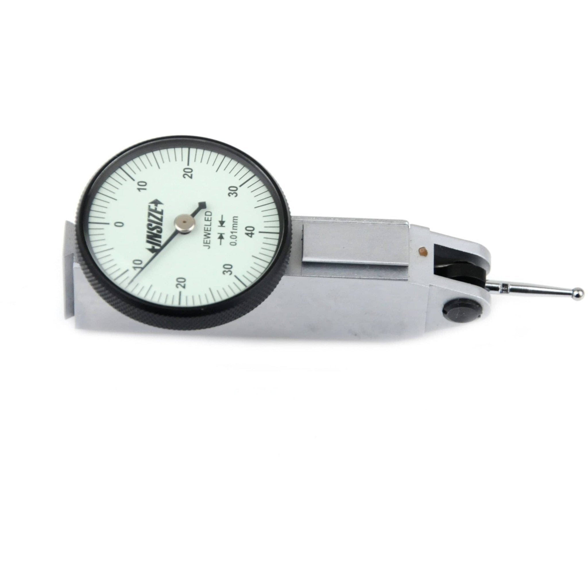 Insize Metric Dial Indicator 0.8 mm Range Series 2380-08 - Twin Eagle Imports