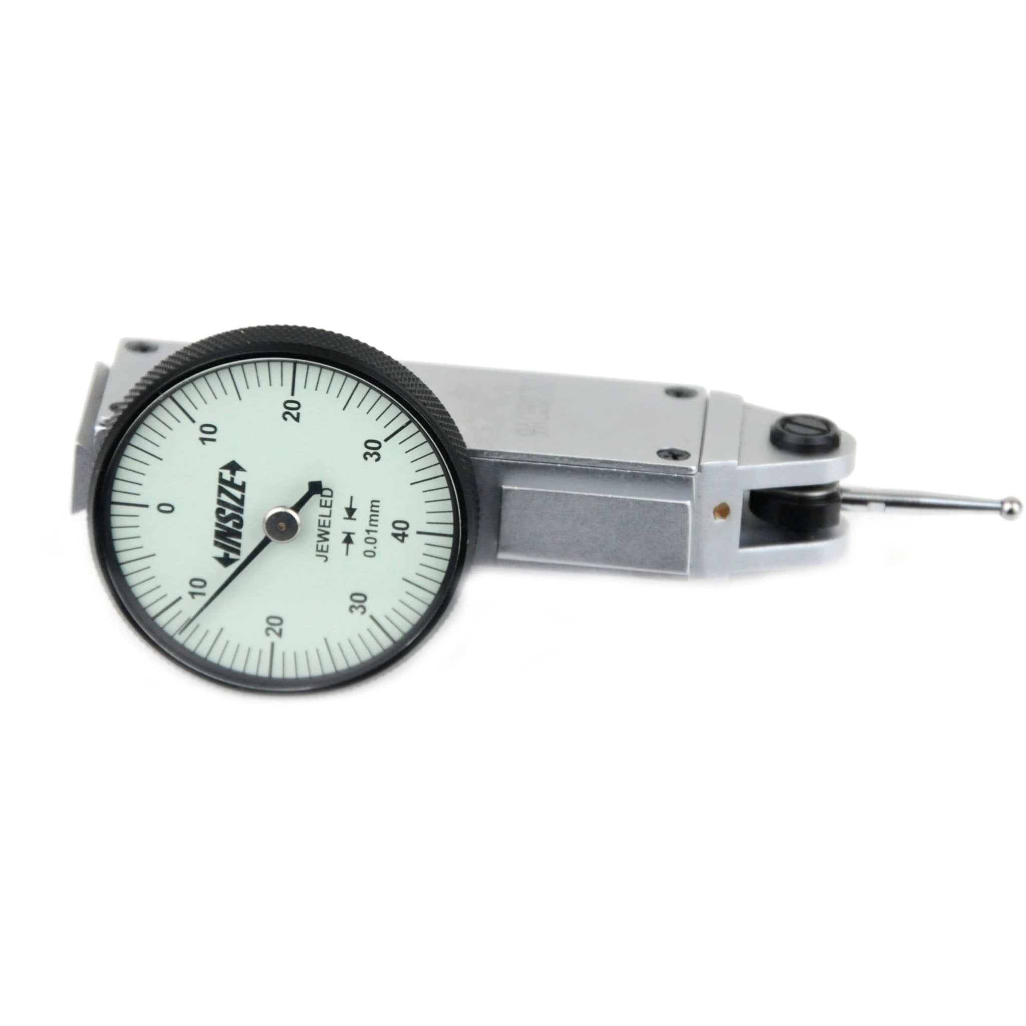 Insize Metric Dial Indicator 0.8 mm Range Series 2380-08 - Twin Eagle Imports