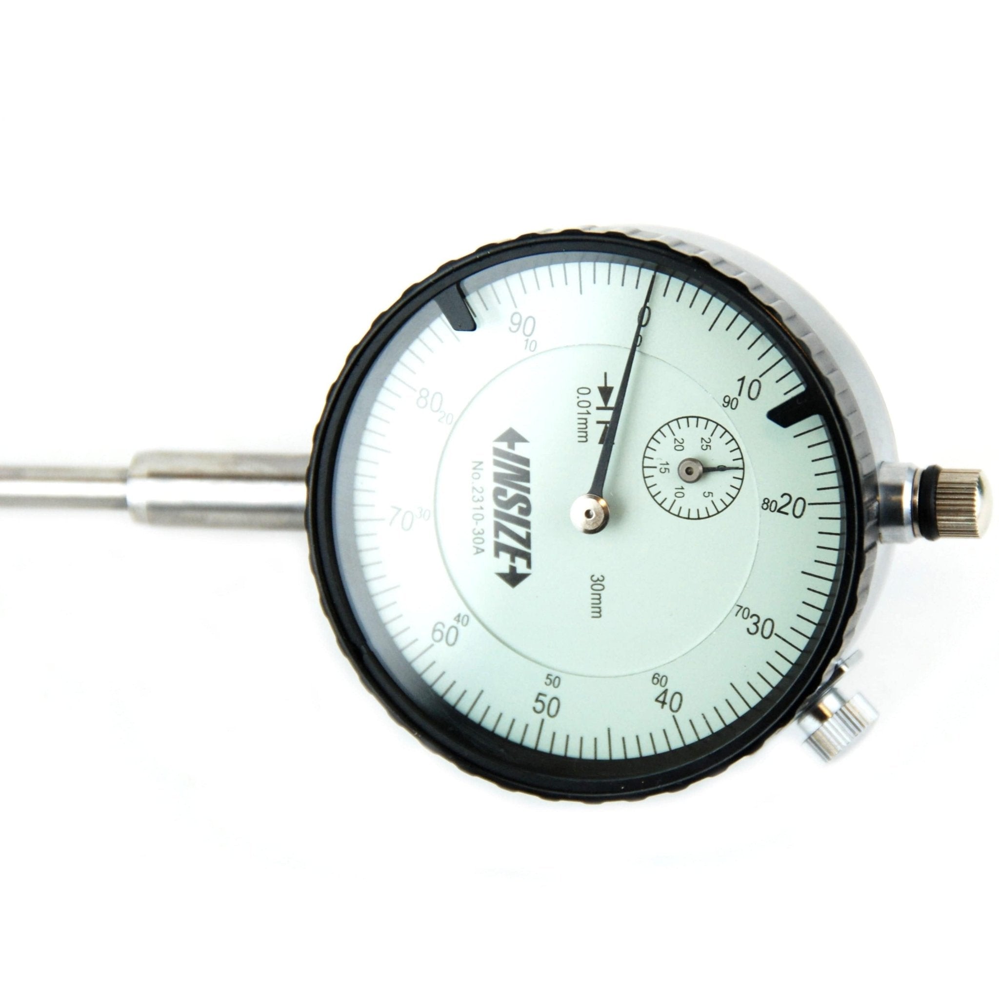 Insize Metric Long Stroke Dial Indicator 30mm Range Series 2310-30A - Twin Eagle Imports