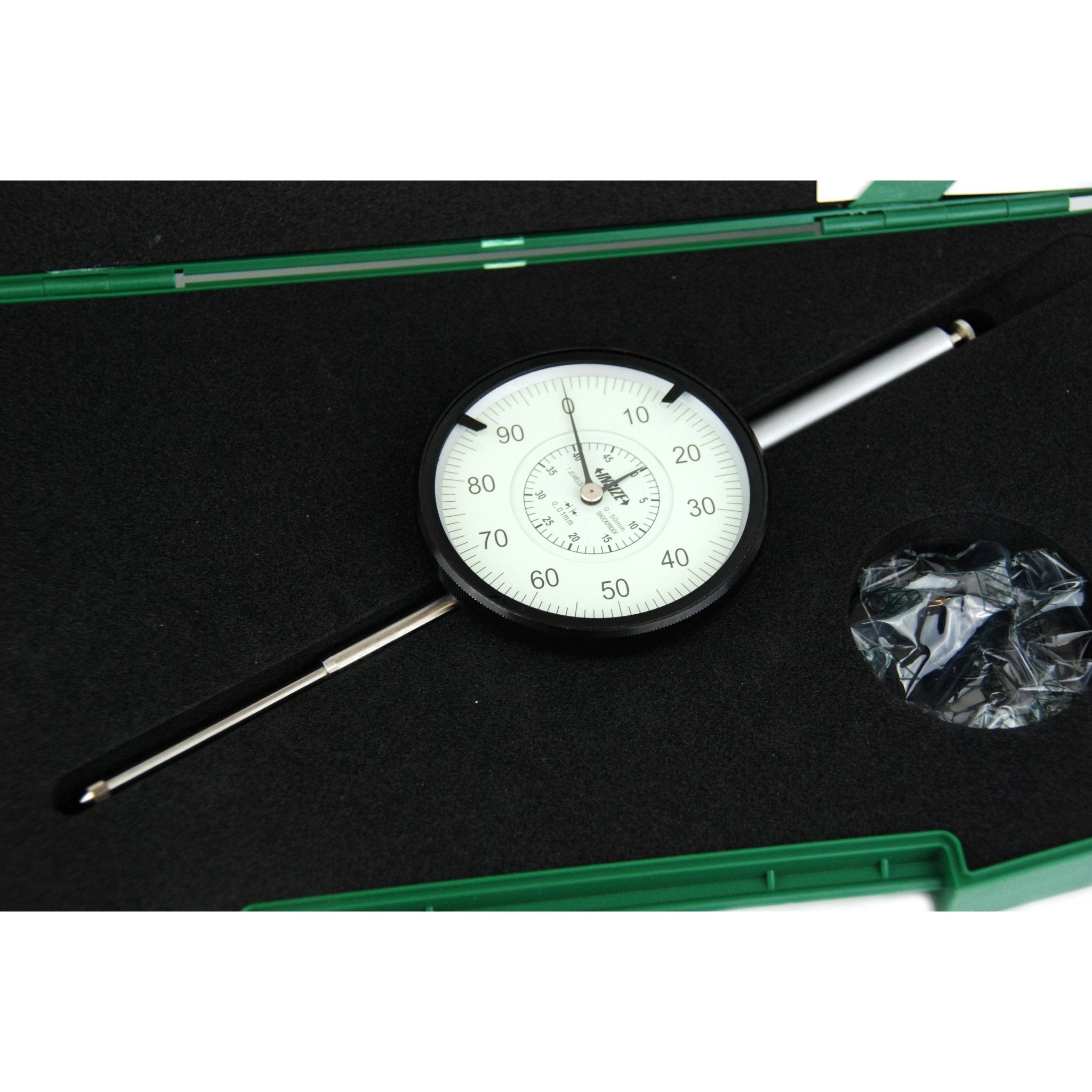 Insize Metric Long Stroke Dial Indicator 50mm Range Series 2309-50 - Twin Eagle Imports